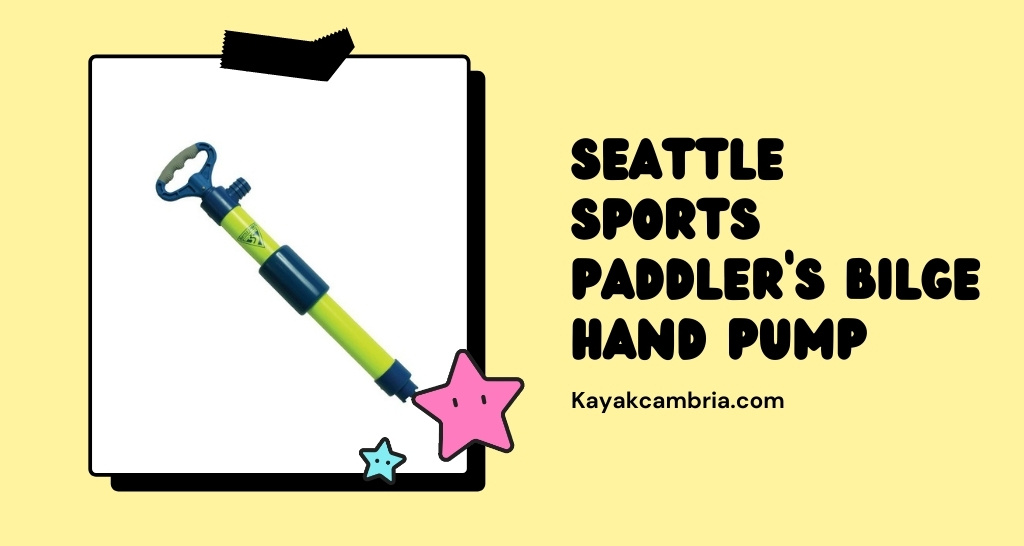 Seattle Sports Paddler’s Bilge Hand Pump