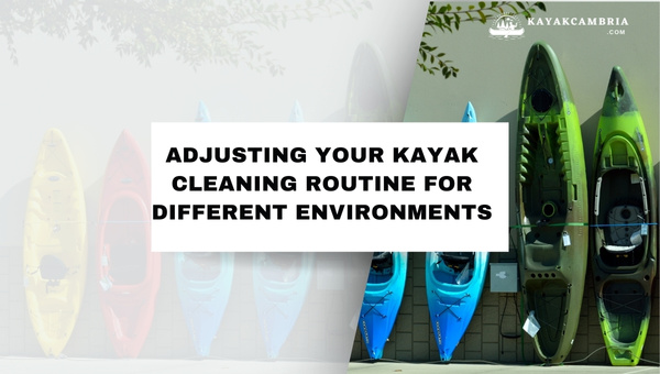 Adjusting Your Kayak Cleaning Routine for Different Environments