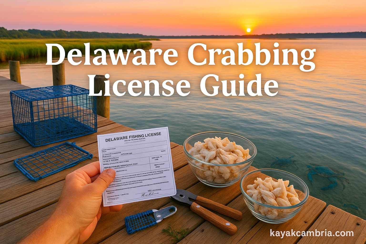 Delaware Crabbing License Guide