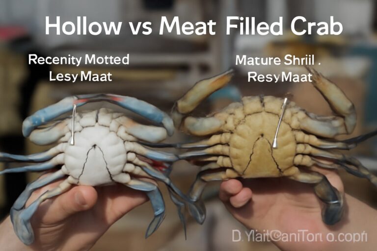 Hollow vs Meat-Filled Crab