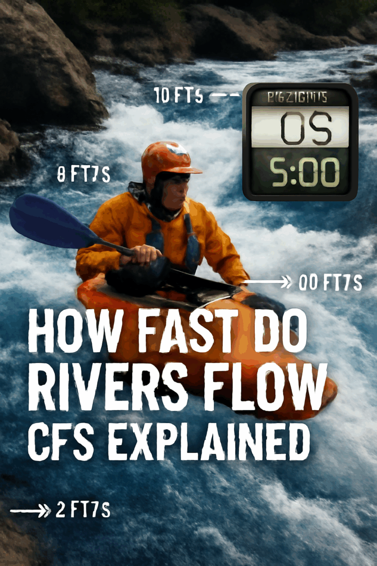 How Fast Do Rivers Flow - CFS Explained