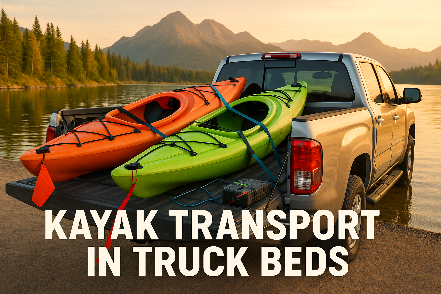 Kayak Transport in Truck Beds
