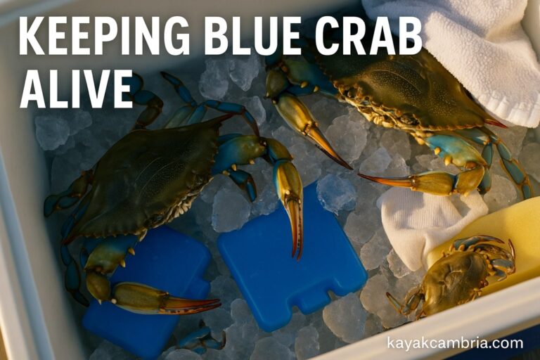 Keeping Blue Crabs Alive