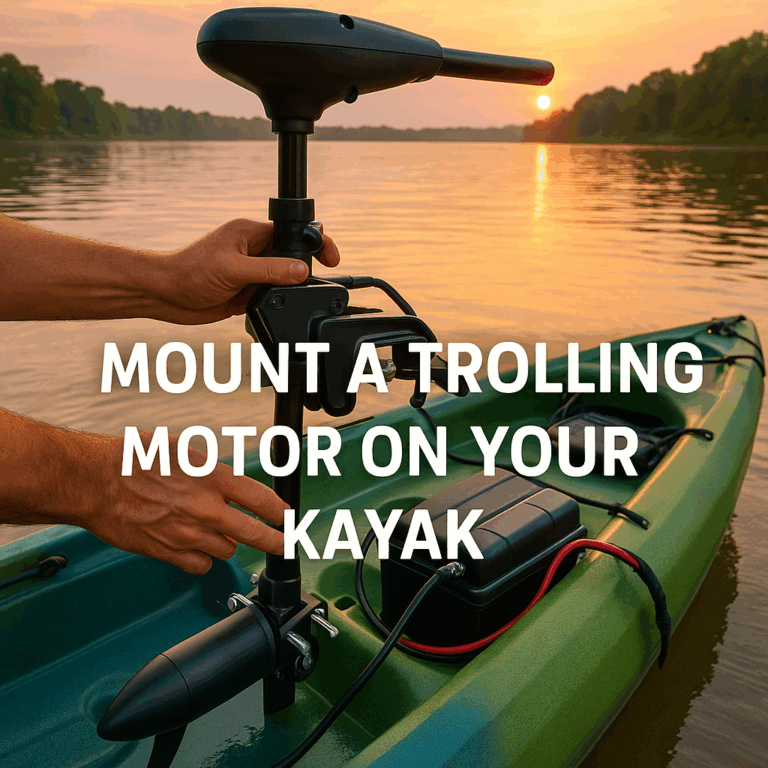 Mount A Trolling Motor On Your Kayak