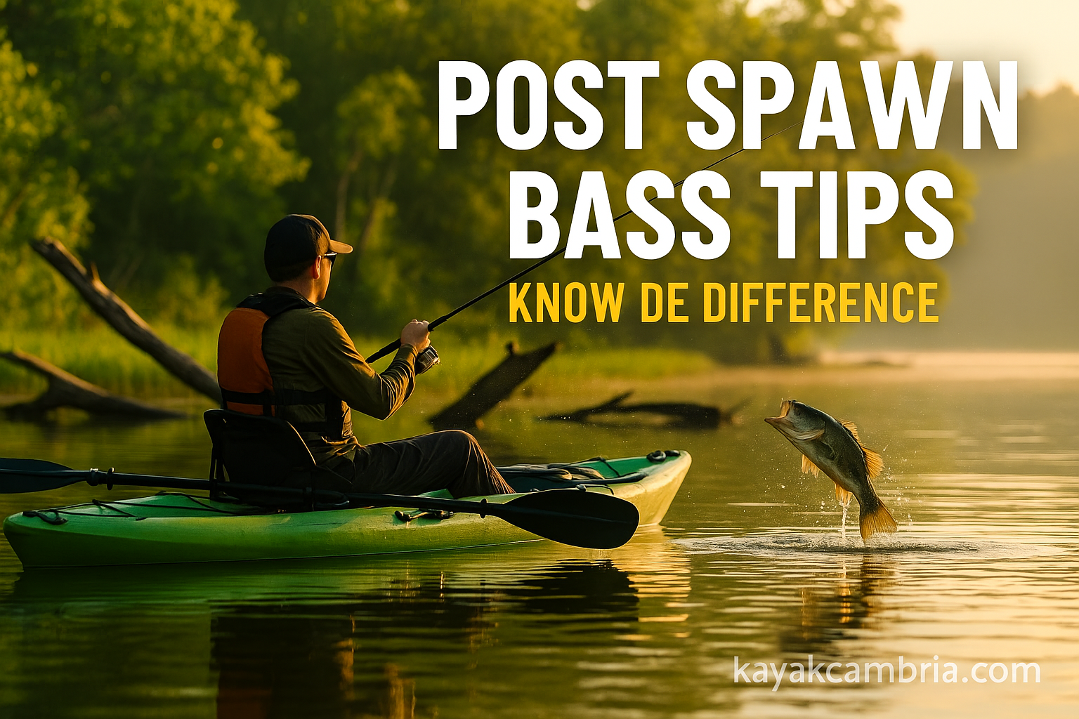 POST SPAWN BASS TIPS