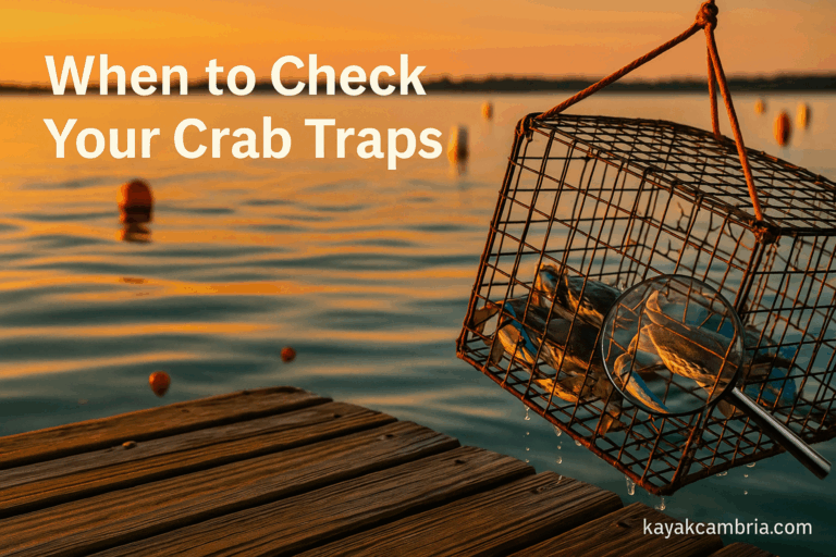 When to Check Your Crab Traps