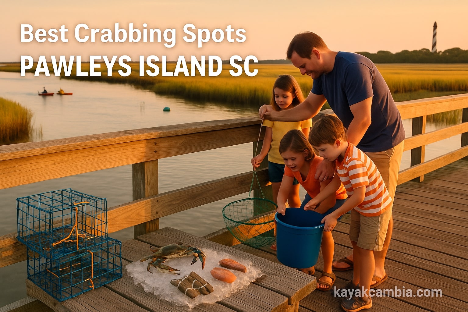Best Crabbing Spots - Pawleys Island SC