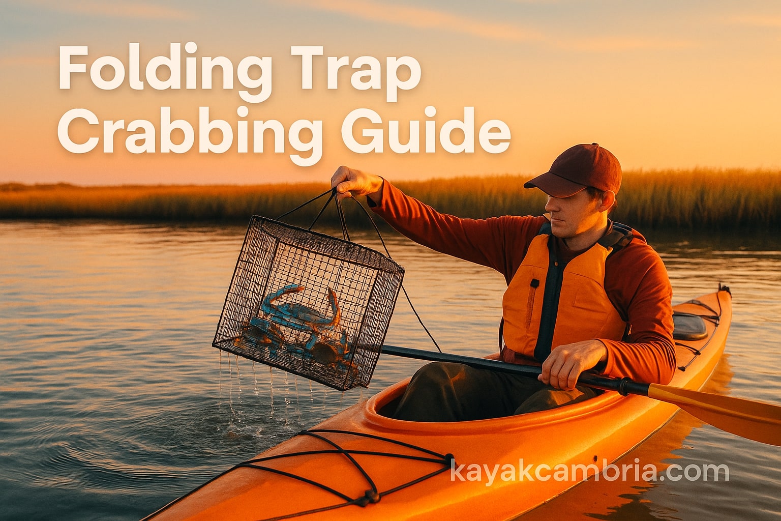 Folding Trap Crabbing Guide