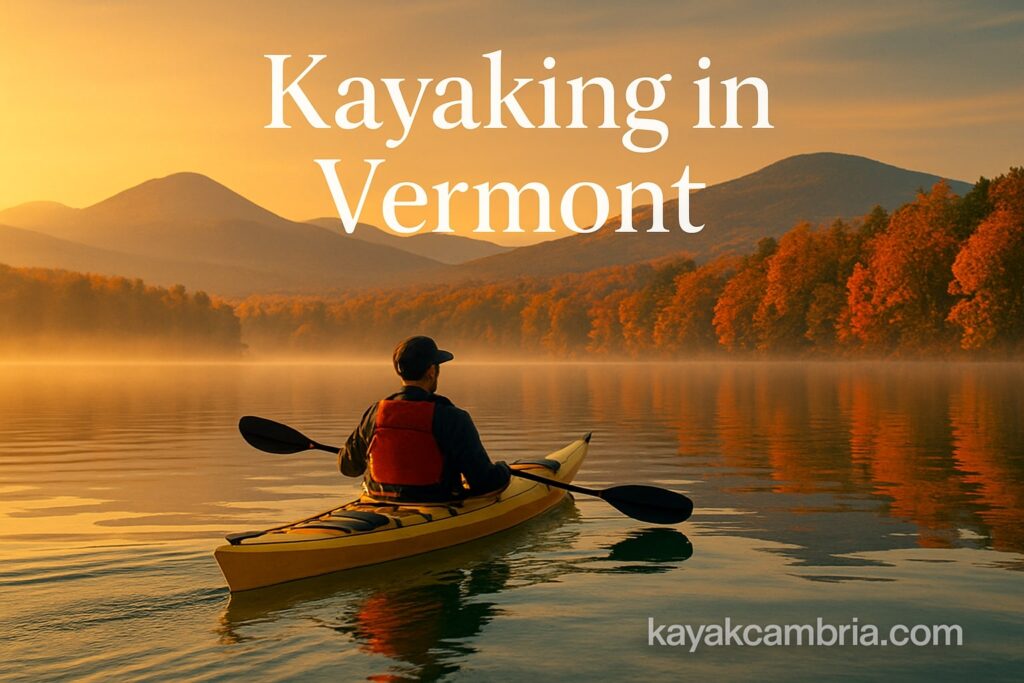 Kayaking in Vermont