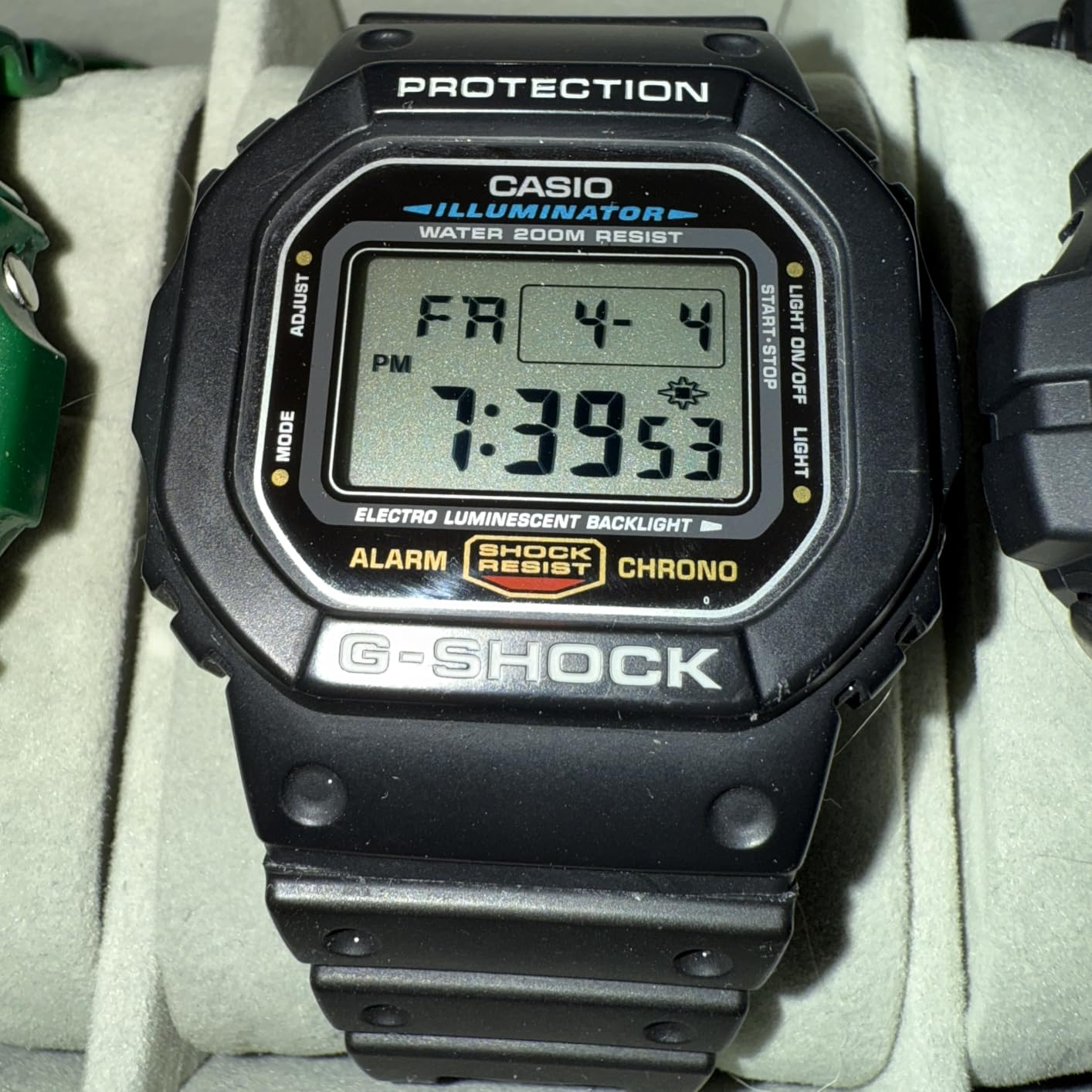 Casio G-Shock DW5600UE-1V Men's Water Resistant Black Resin Sport Watch customer photo 1