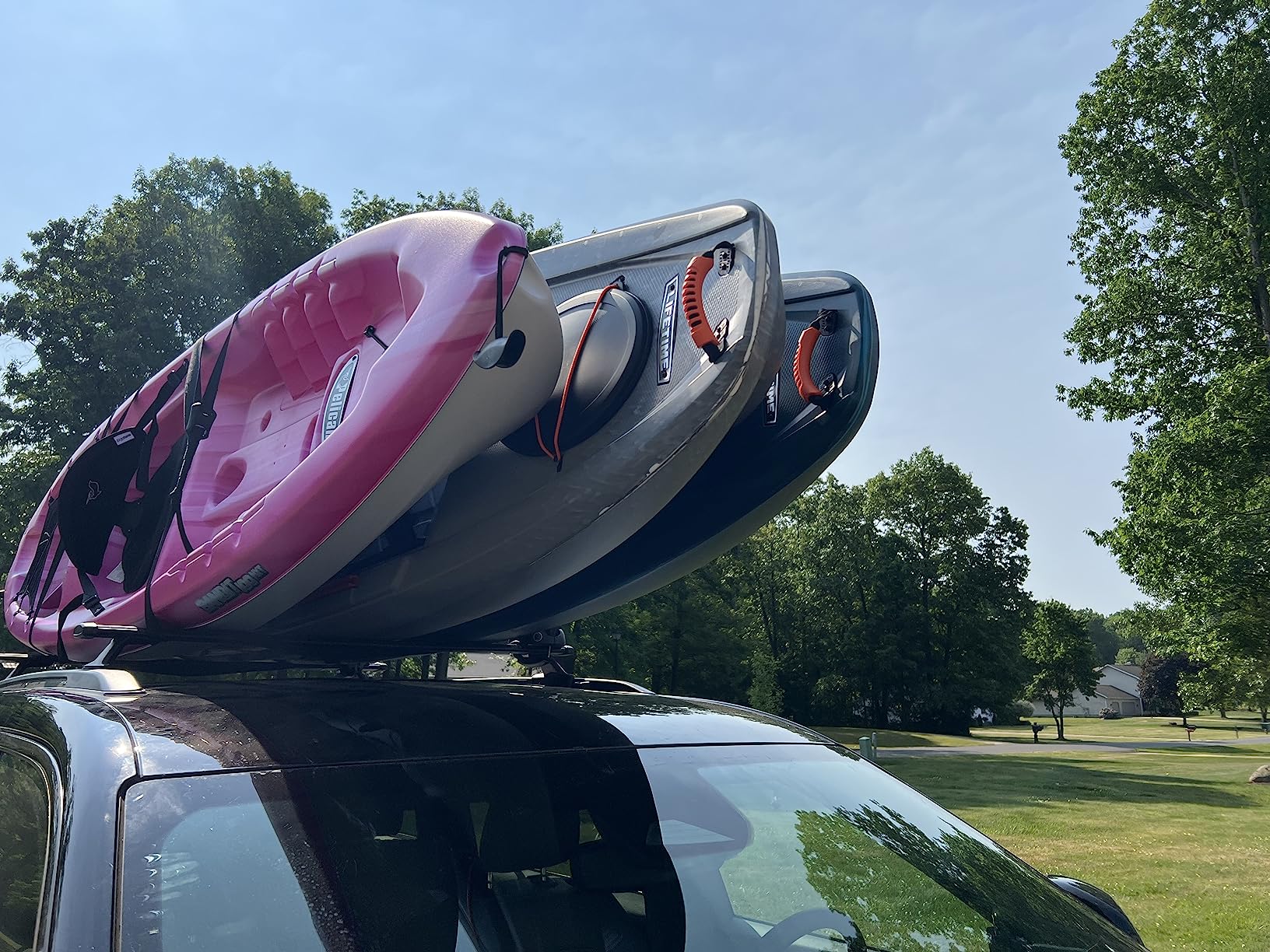 YAKIMA - BigStack Rooftop Mounted Boat Rack for Vehicles, Carries Up To 4 Boats customer photo 1