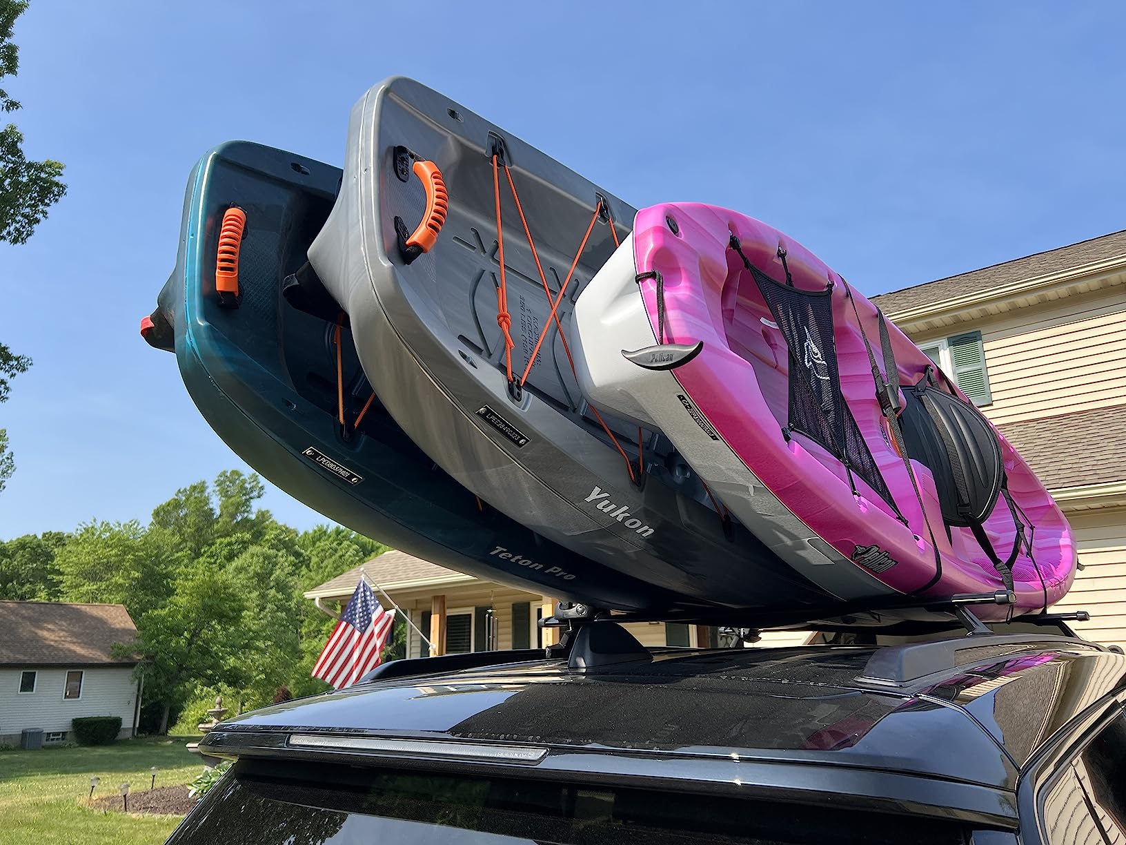 YAKIMA - BigStack Rooftop Mounted Boat Rack for Vehicles, Carries Up To 4 Boats customer photo 2