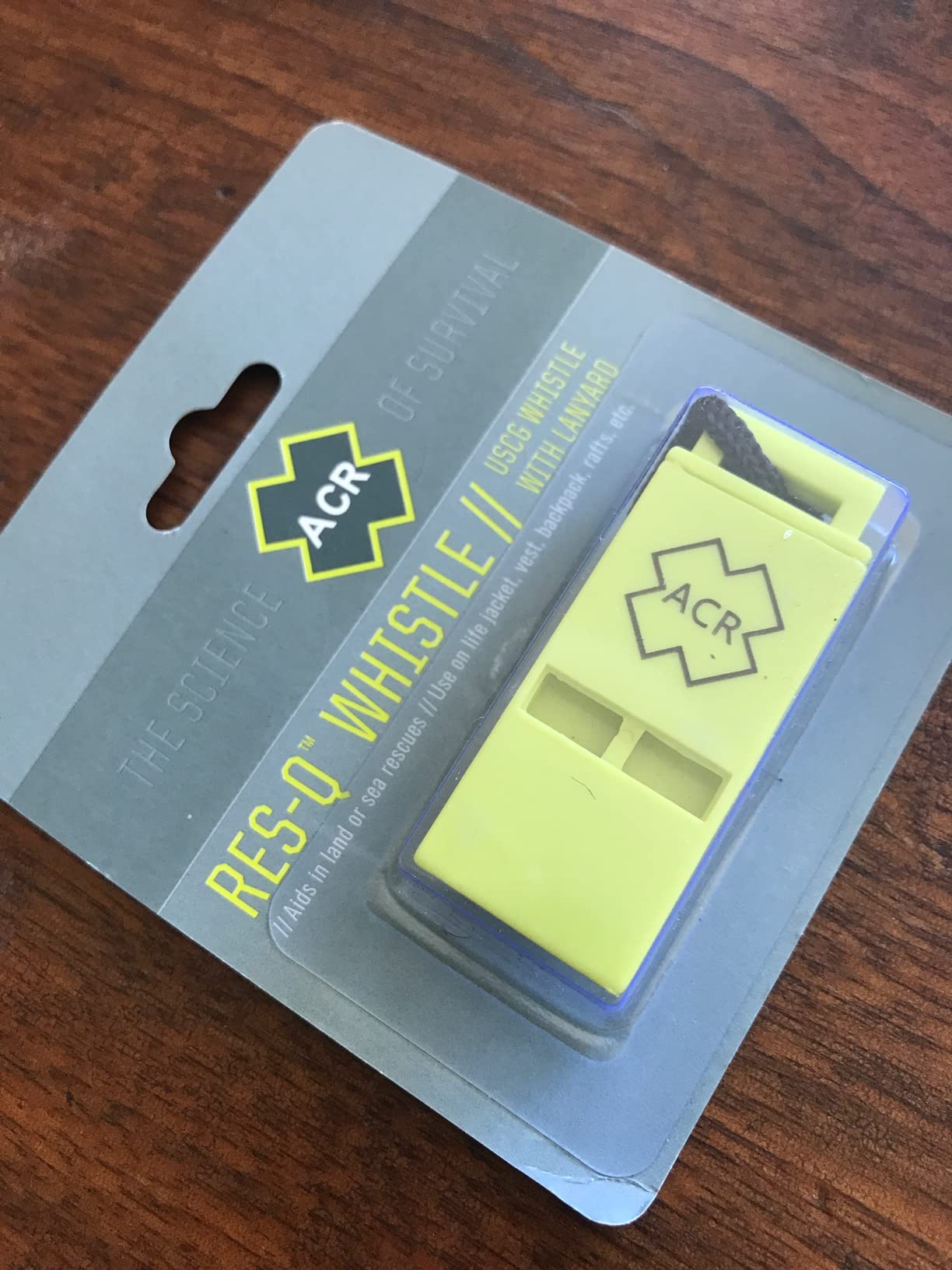 ACR WW-3 Res-Q Whistle w/ 18