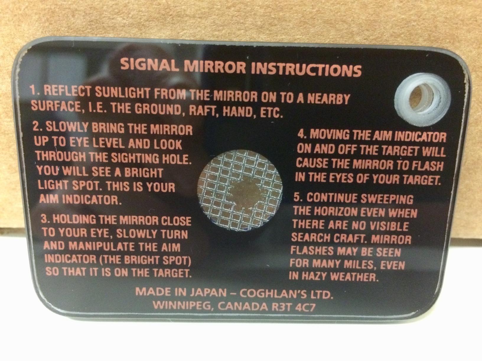 Coghlan's Signal Mirror customer photo 2