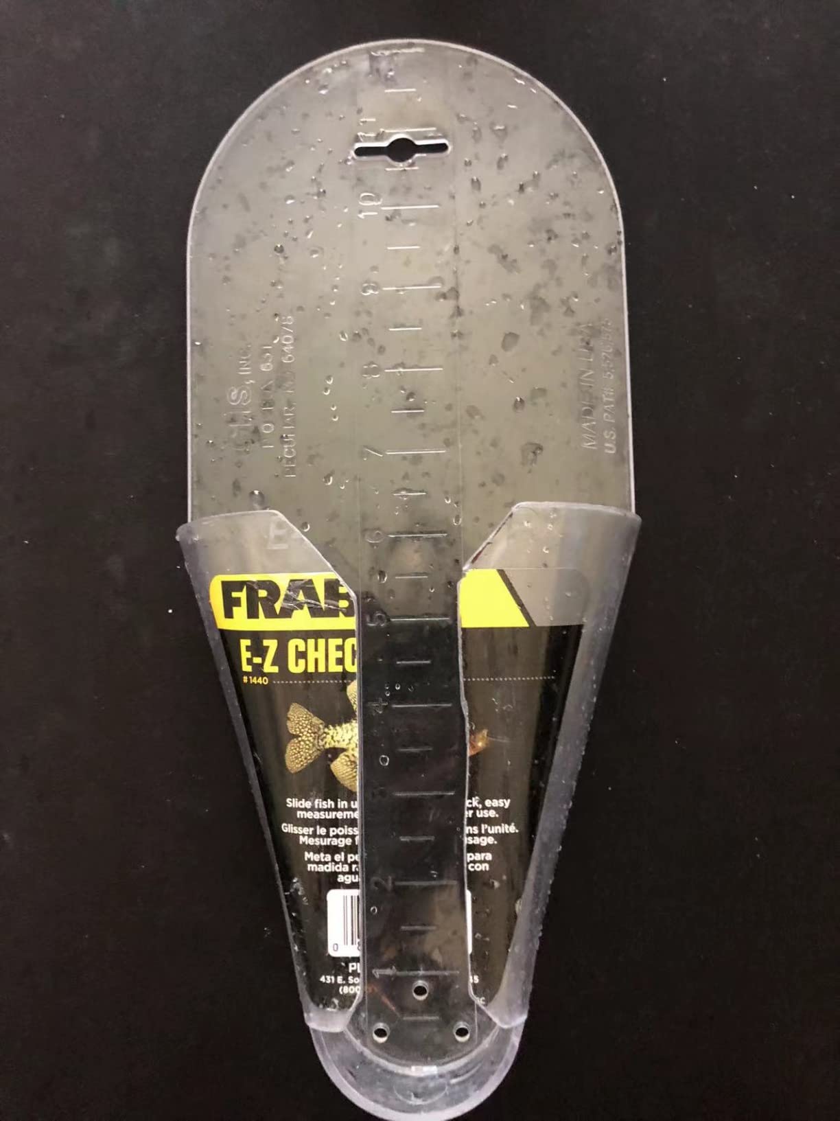 Frabill EZ Crappie CheckR Fish Measurer customer photo 1