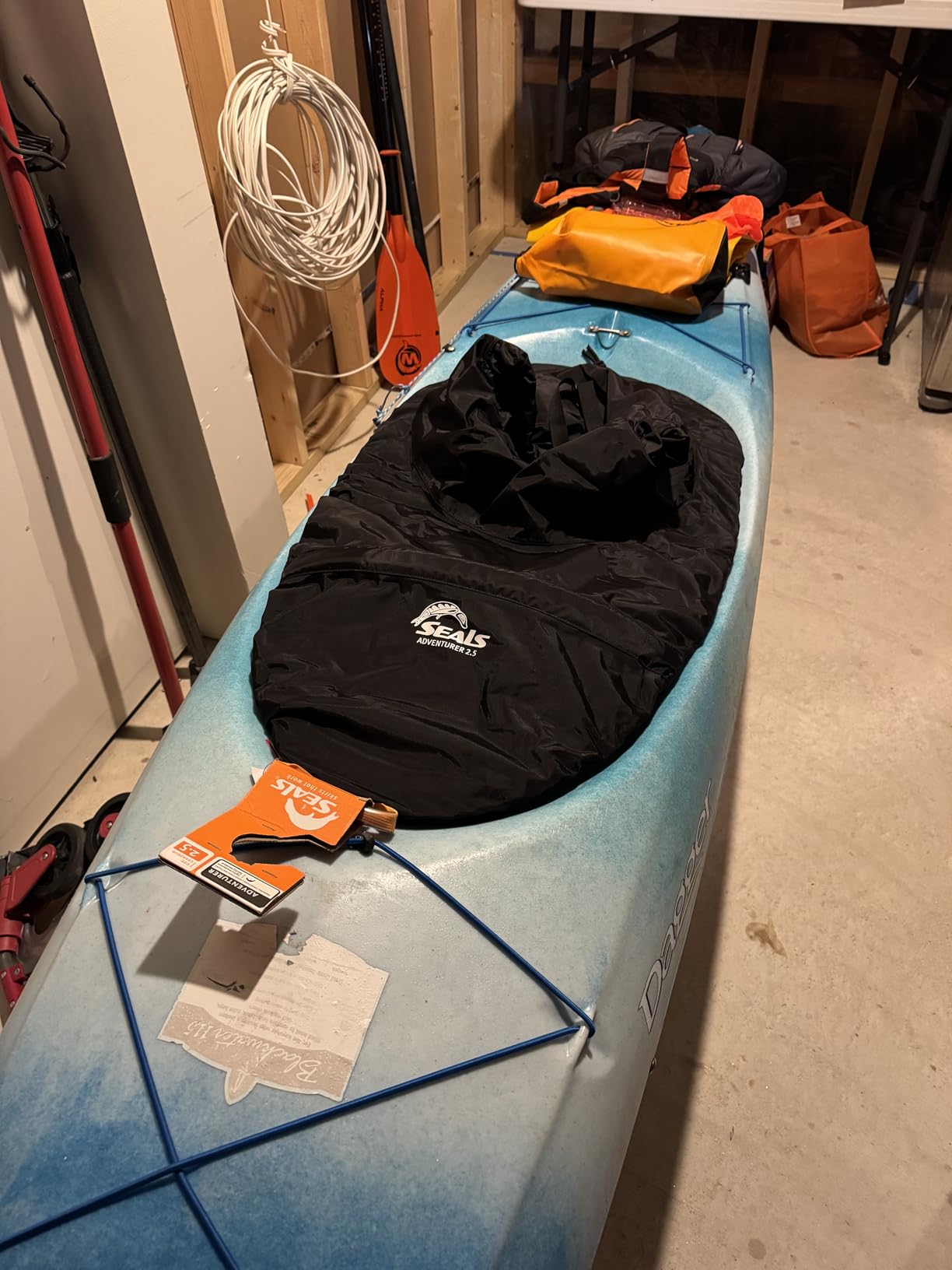Seals Adventurer Nylon Sprayskirt for Kayaks customer photo 2
