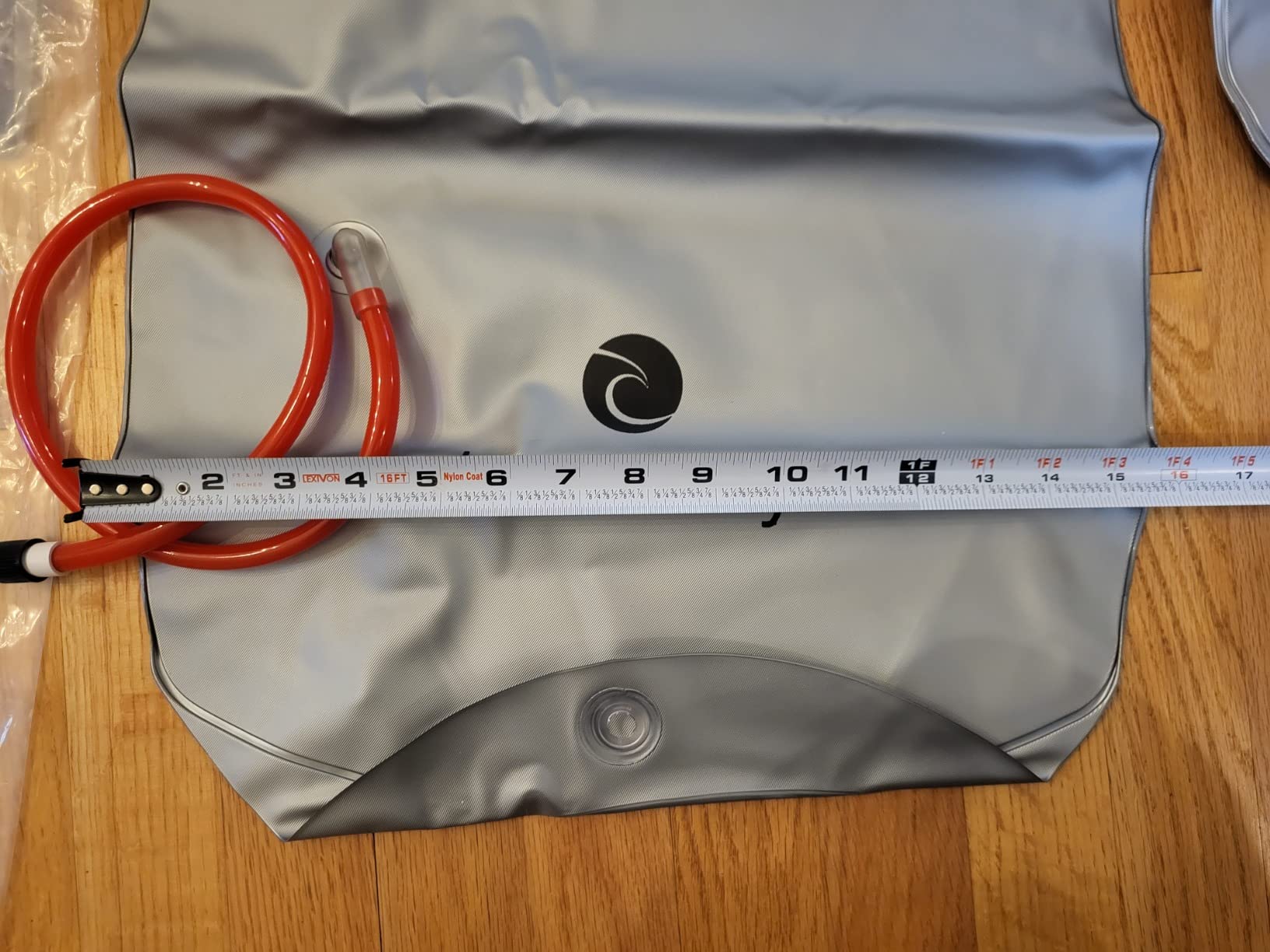 Harmony Vinyl Rodeo Kayak Floatation Bag with Stern, Silver customer photo 2