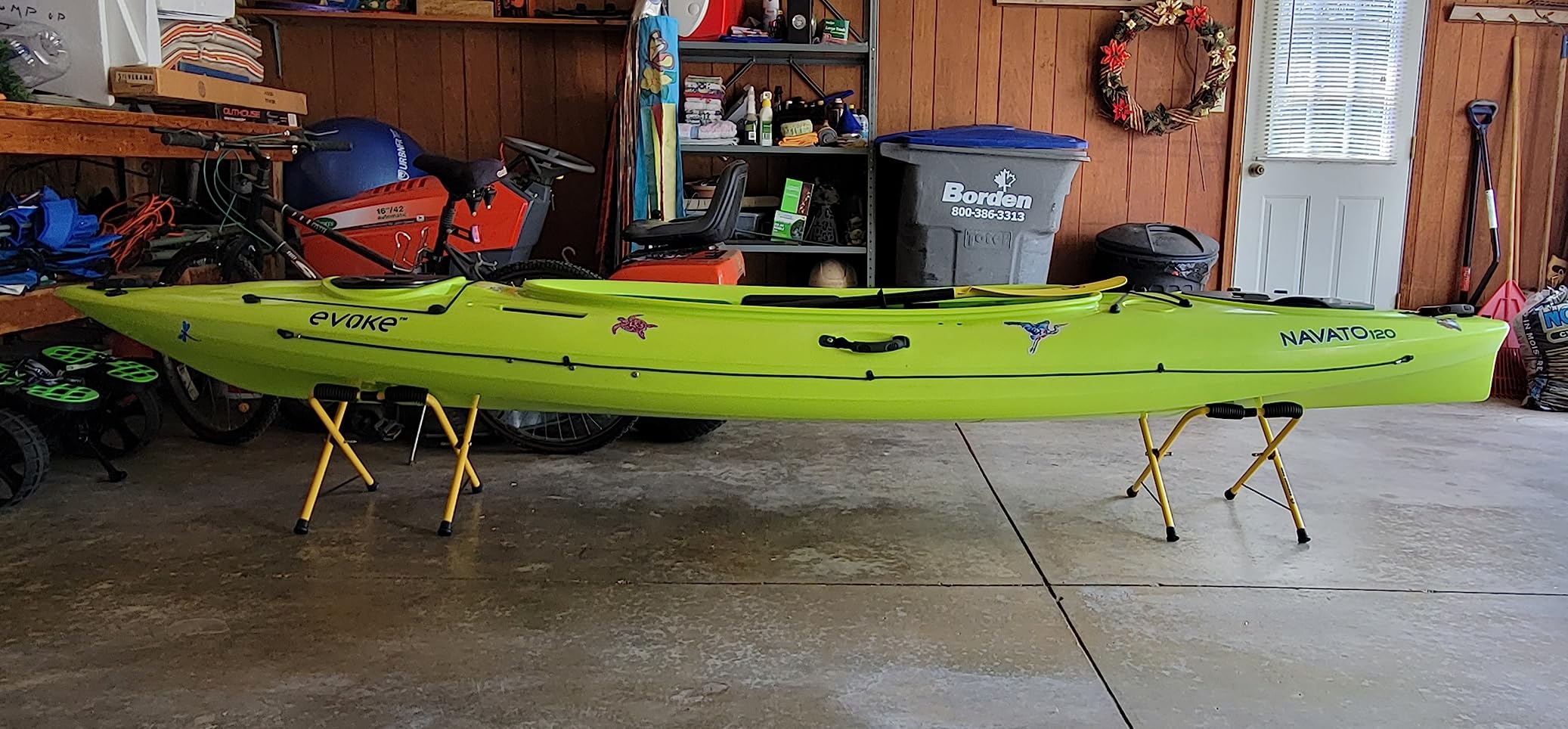 Suspenz Folding Kayak Stand, Small Portable Racks for Kayaks, Canoes & SUPs - 150 lb Capacity - 22-1818 customer photo 2