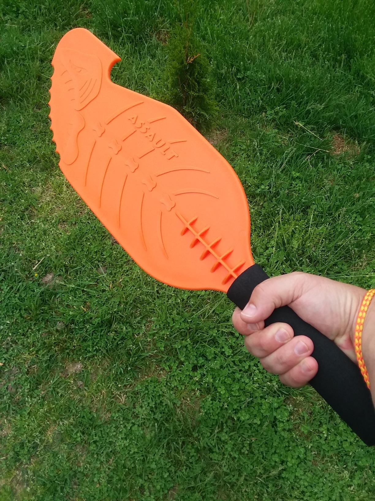 Backwater 06-0014 Assault Hand Paddle - Orange customer photo 2