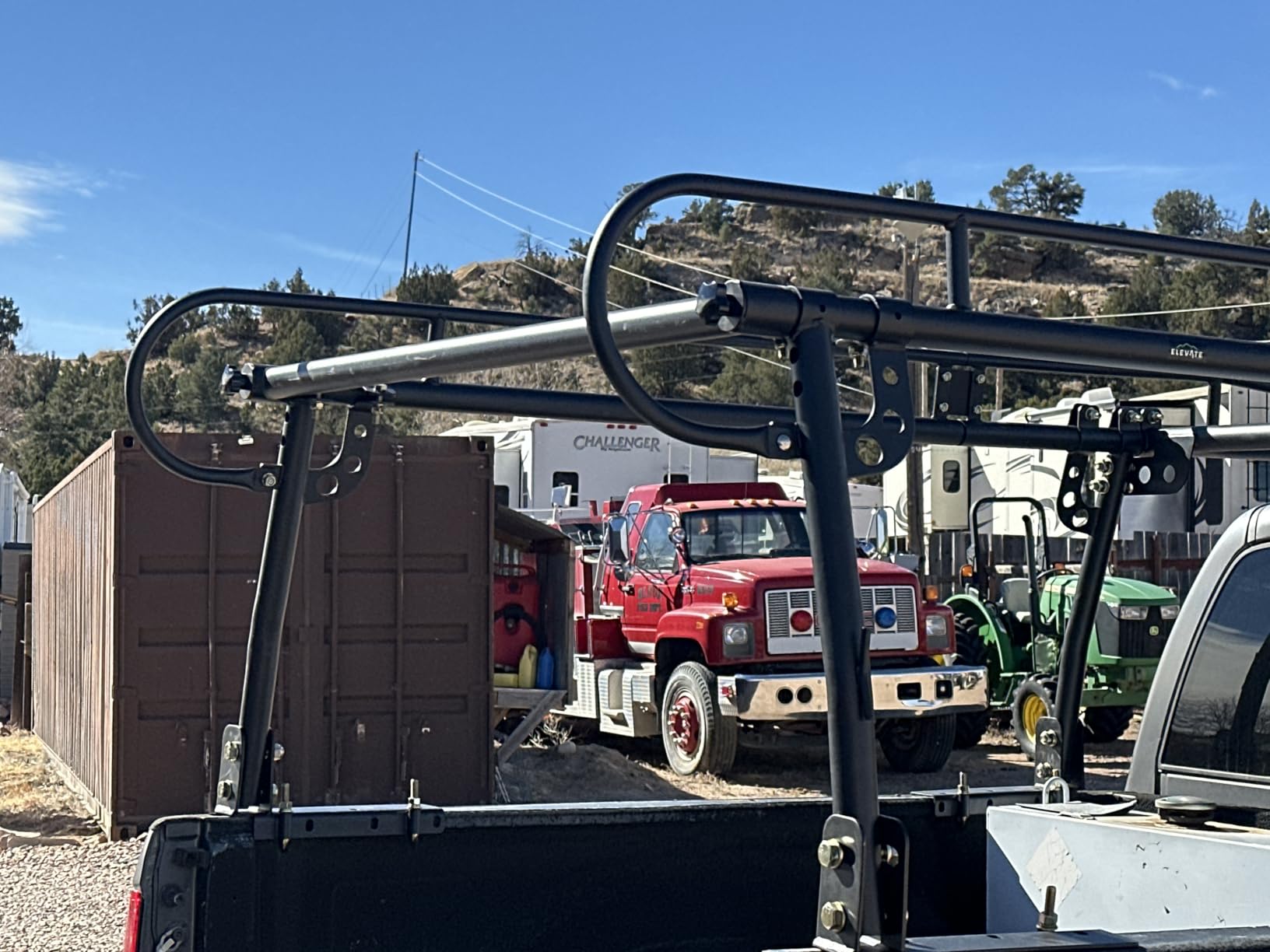 Elevate Outdoor Universal Over-Cab Truck Ladder Rack, 800 lb Capacity, Adjustable 49