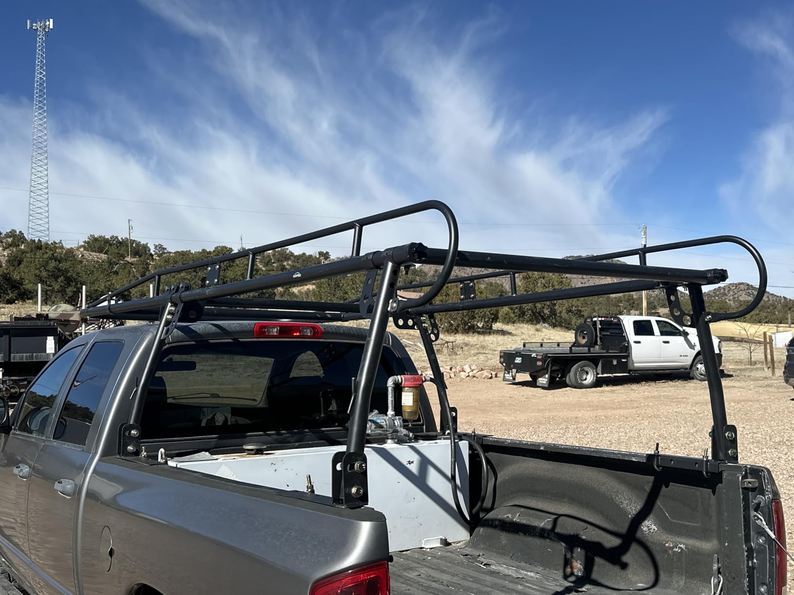 Elevate Outdoor Universal Over-Cab Truck Ladder Rack, 800 lb Capacity, Adjustable 49