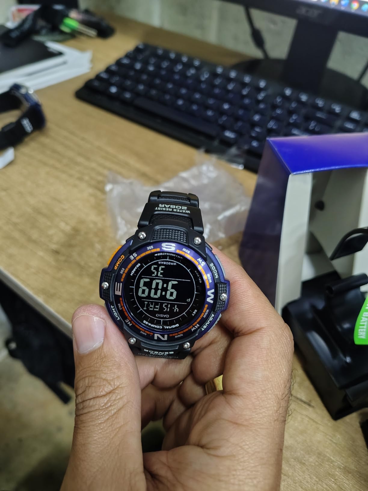 Casio SGW100 Series Digital Watch & Compass 200M Water Resistant customer photo 2
