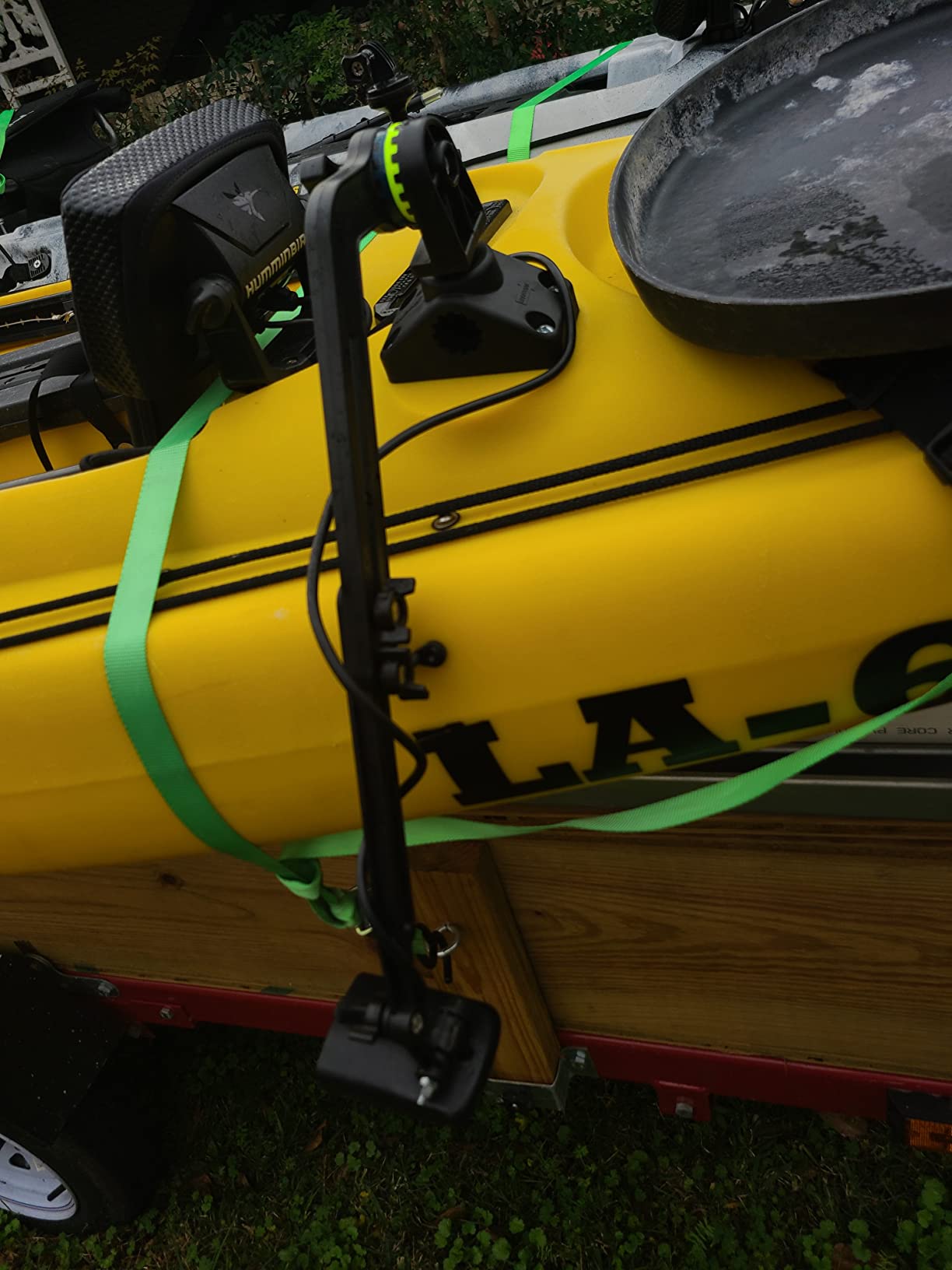 Scotty #140 Kayak/SUP Transducer Mounting Arm, Slip Disks Included, Fits All Scotty Post Mounts, Black customer photo 1