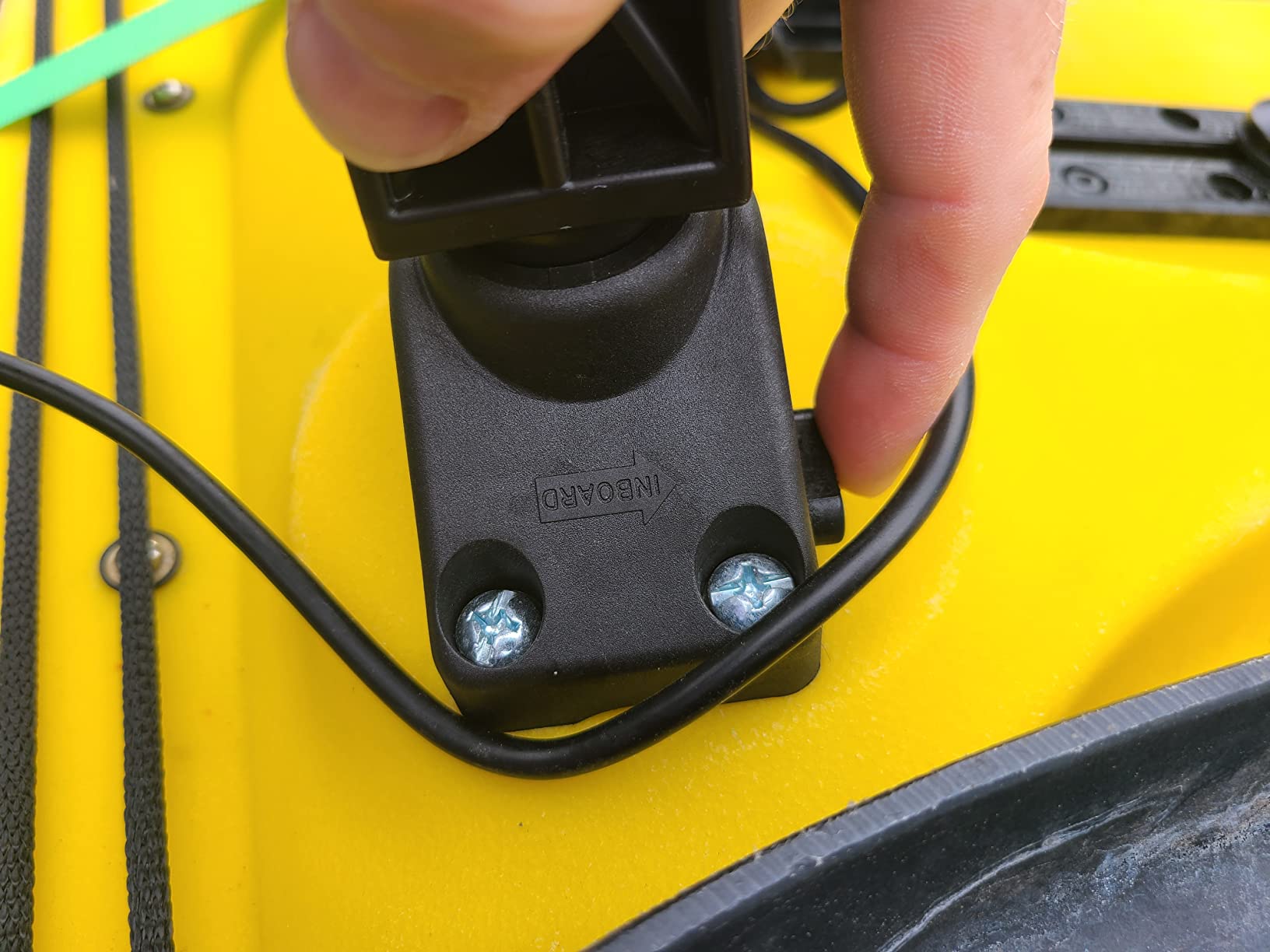 Scotty #140 Kayak/SUP Transducer Mounting Arm, Slip Disks Included, Fits All Scotty Post Mounts, Black customer photo 2