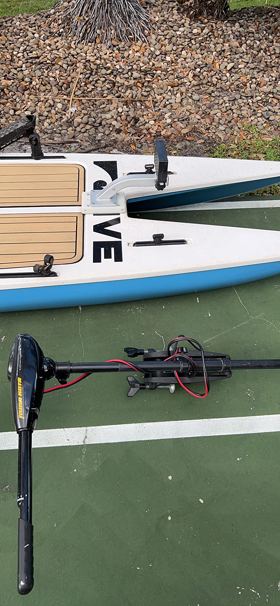 Brocraft Deck Mount Trolling Motor Bracket customer photo 1