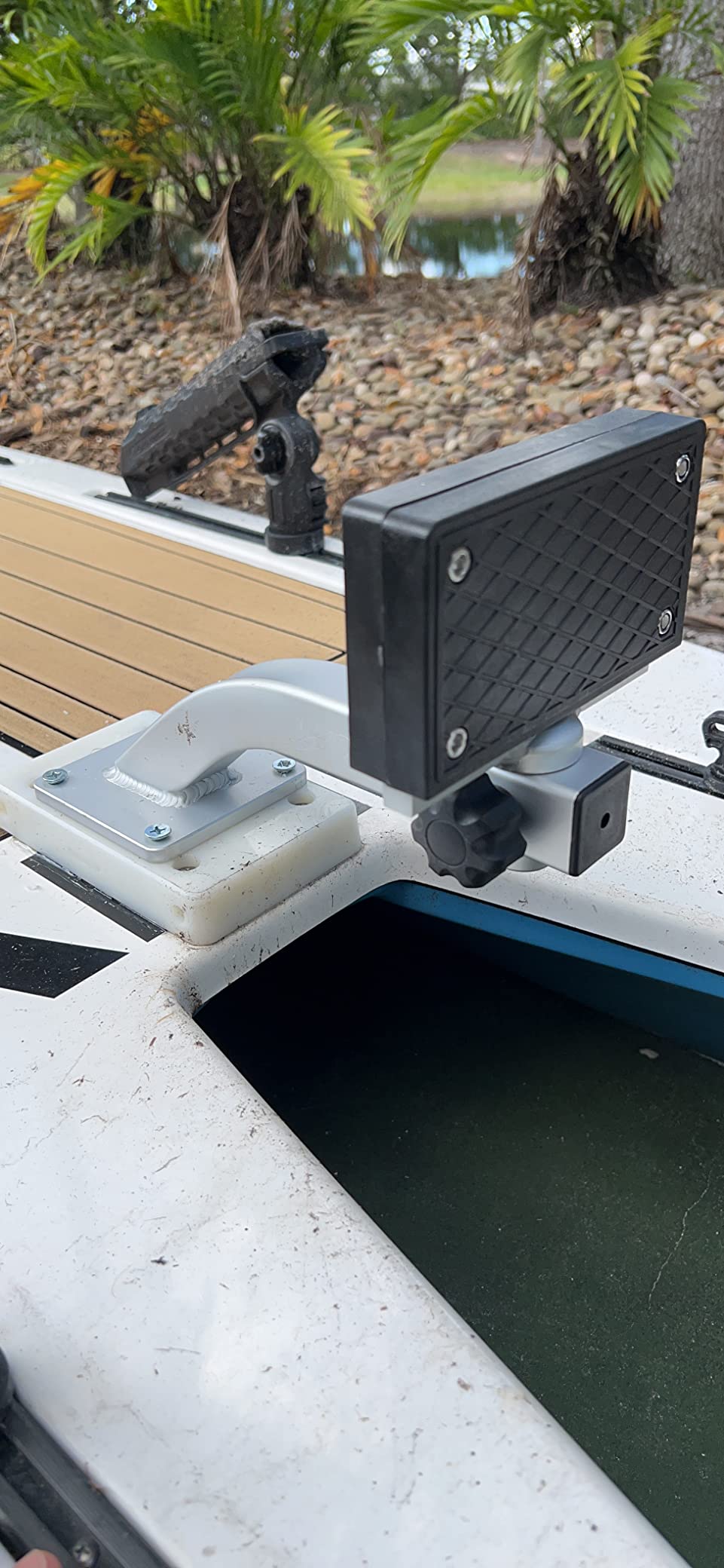 Brocraft Deck Mount Trolling Motor Bracket customer photo 2