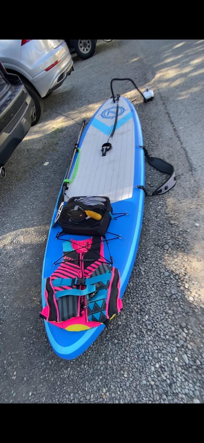 THURSO SURF Paddleboard Cooler Deck Bag - Water-Resistant Portable Insulated Soft Cooler with Mesh Top Pocket for SUP, Kayak, and Camping | Fits 10 Cans customer photo 1