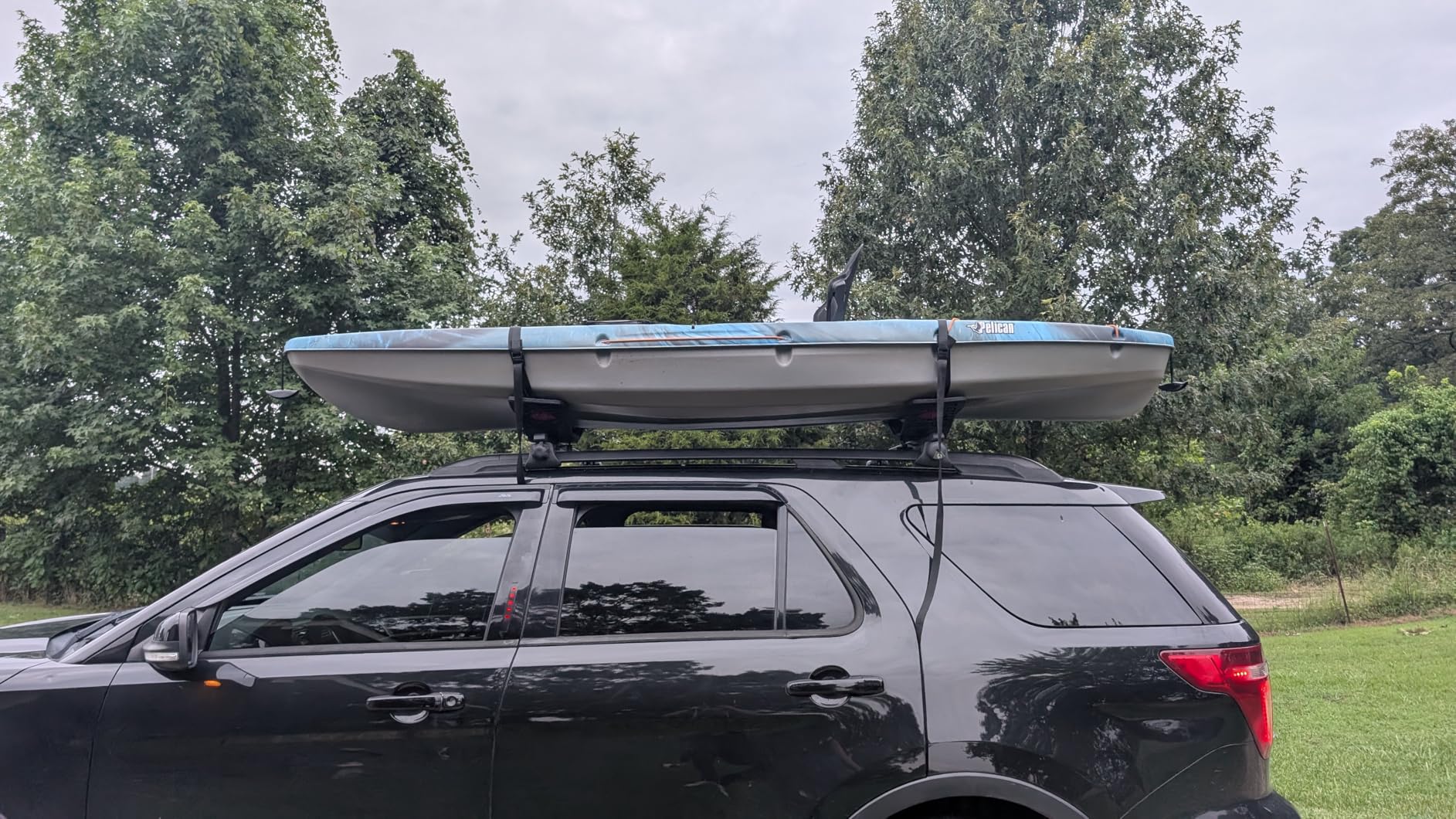 Malone MegaWing Reinforced V-Style Kayak Carrier w/Universal JAWZ Mounting Hardware, 150 lb Capacity customer photo 1