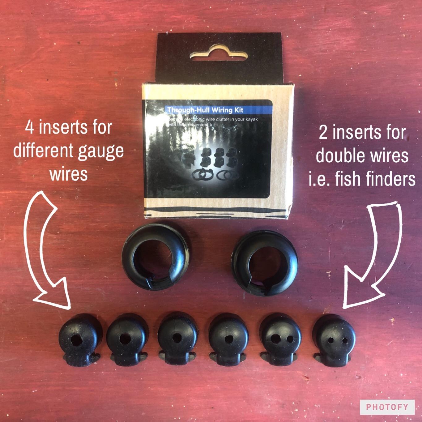 Wilderness Systems Through-Hull Wiring Kit for Kayaks customer photo 2
