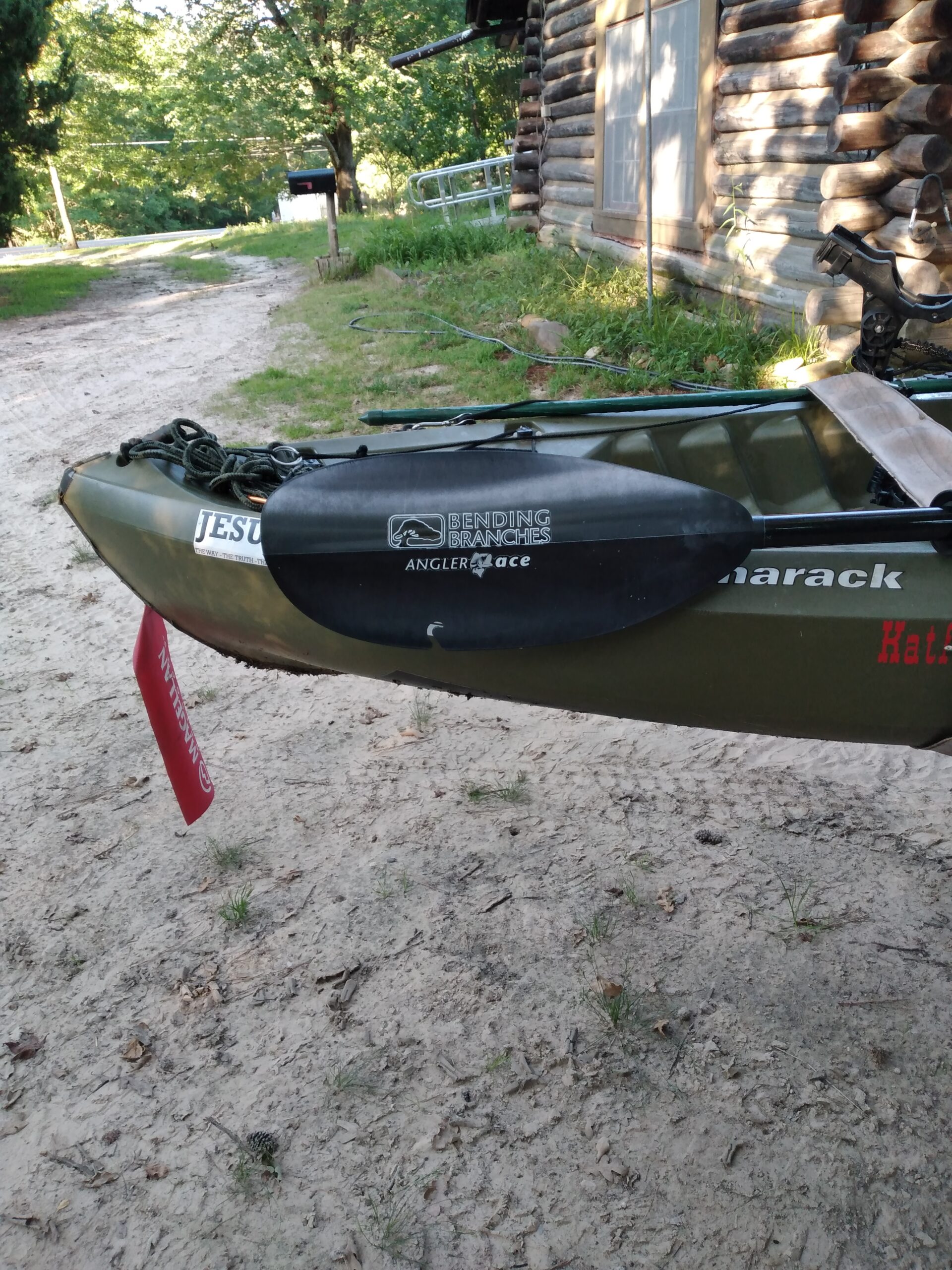 Bending Branches Angler Ace 2-Piece Snap-Button Fishing Kayak Paddle customer photo 1