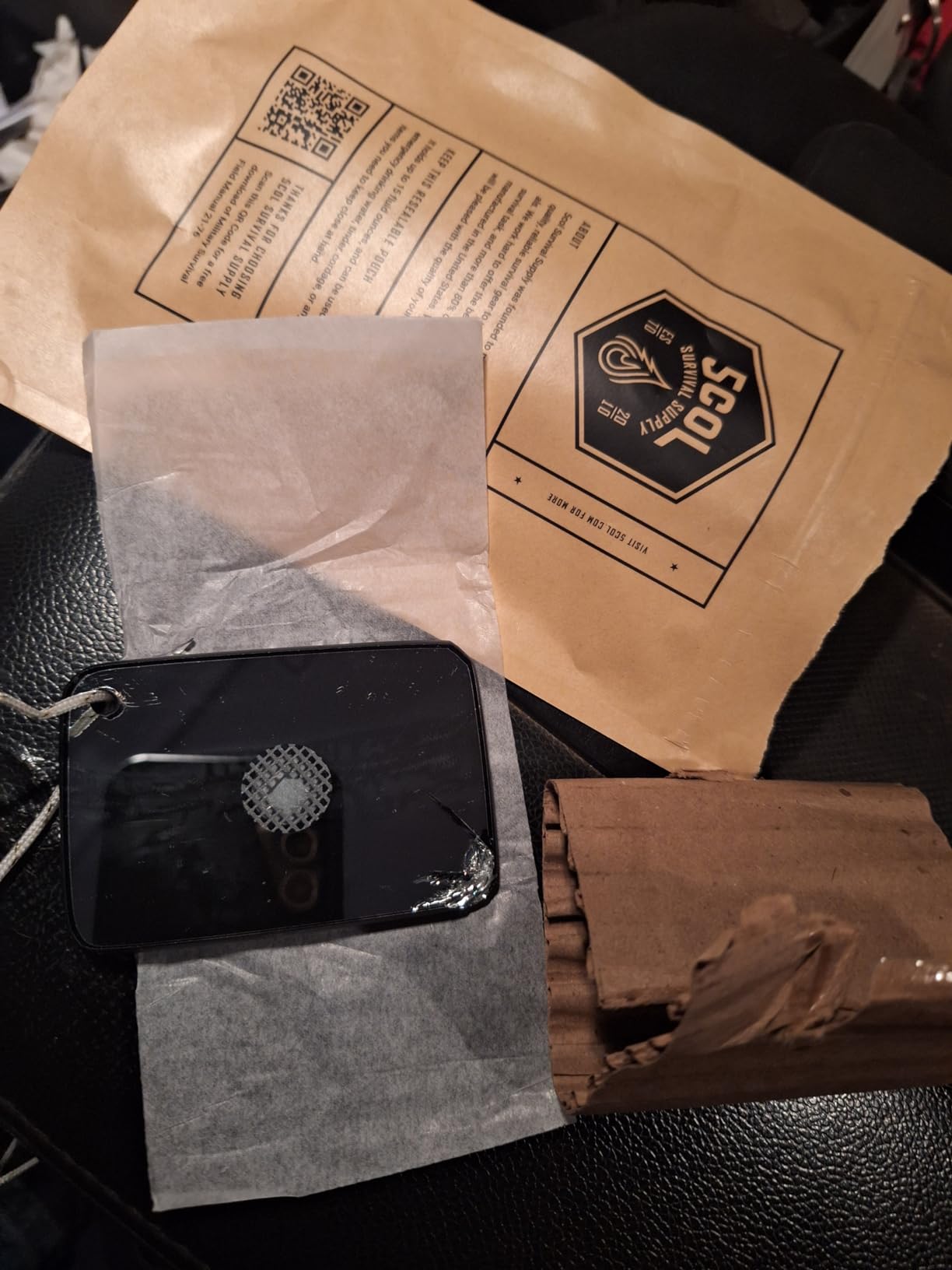 Emergency Signal Mirror, Mark 3, Military Issue customer photo 1