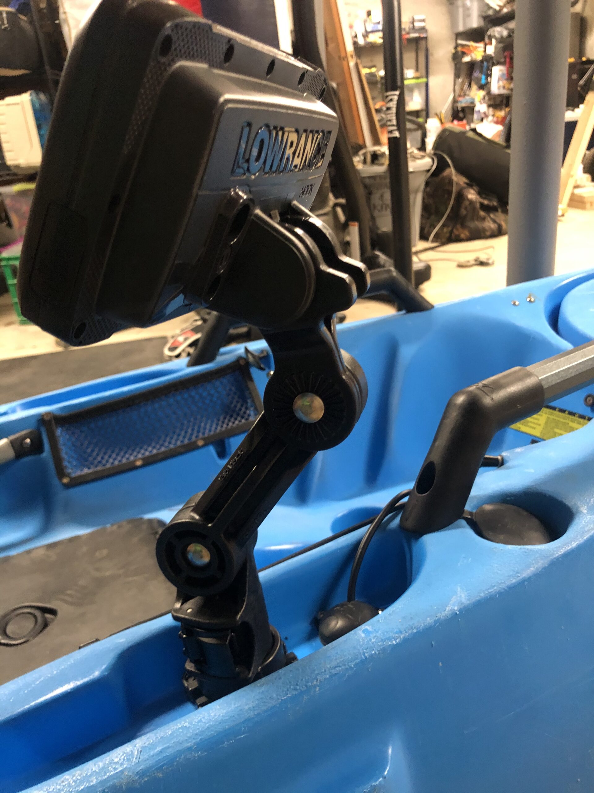YakAttack Lowrance Hook2 Fish Finder Mount with LockNLoad | Compatible with Hook²-4X, Hook²-5, Simrad Cruise 5 customer photo 2