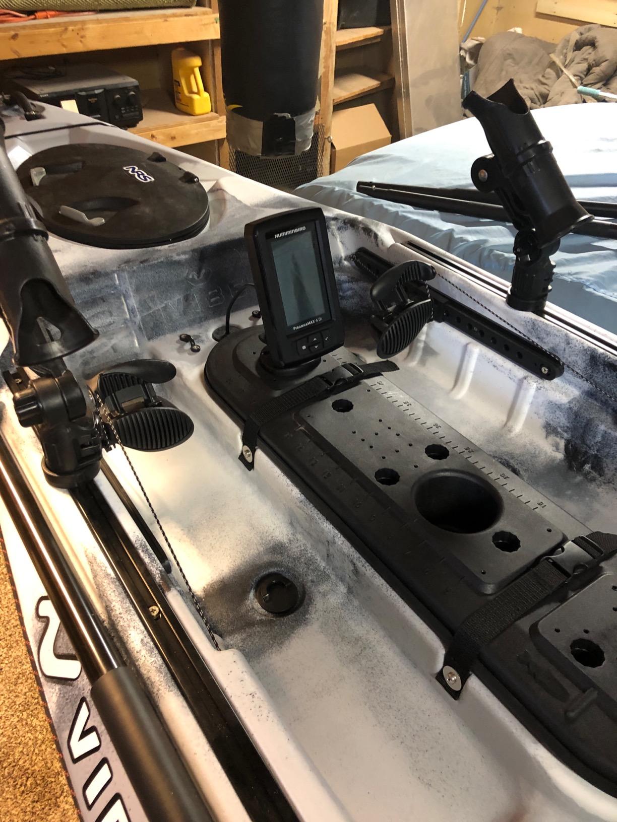 YakAttack Zooka II Rod Holder with LockNLoad Track Mount | Fits Spinning & Casting Reels | Adjustable Kayak Rod Holder Track Mount System | Yak Attack USA-Made customer photo 1