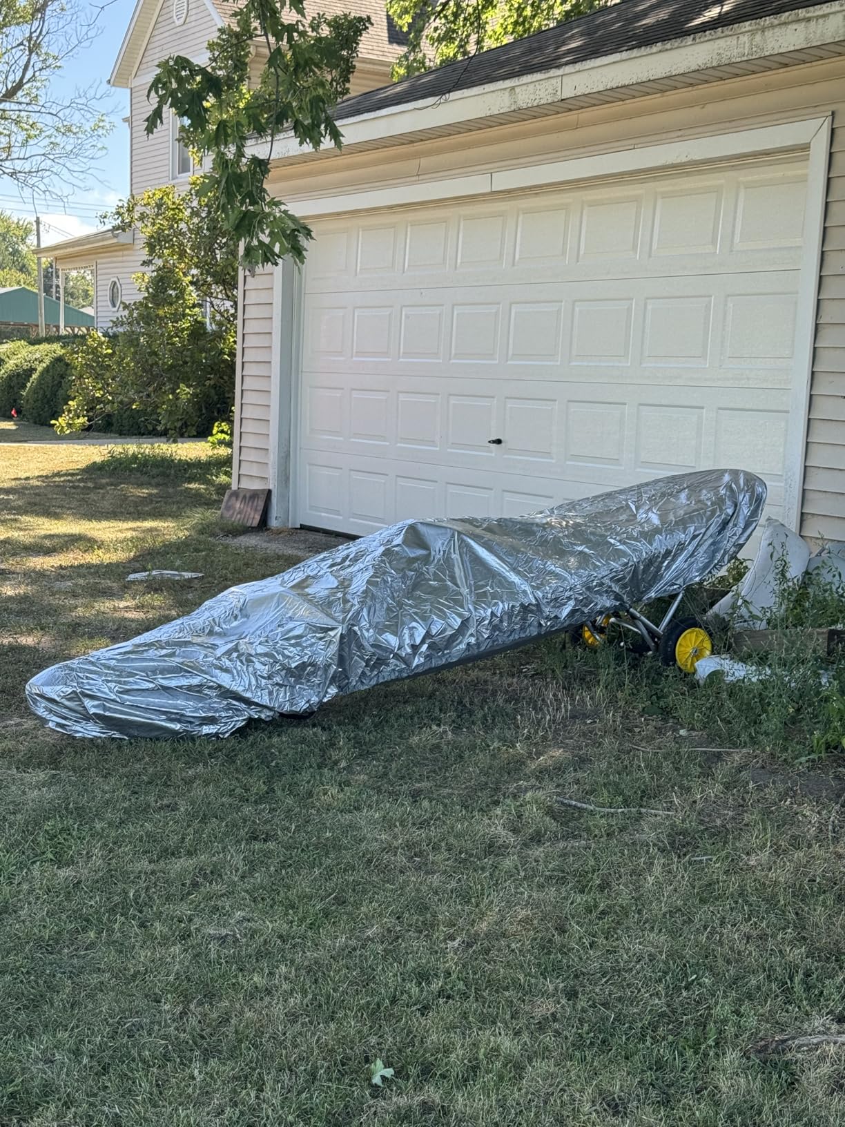 Kohree 420D Kayak Cover Waterproof, Kayak Covers for Outdoor Storage, Heavy Duty UV Protection Paddle Board Covers SUP Canoe Cover, 10.2-11.5ft / 11.8-13.1ft customer photo 1