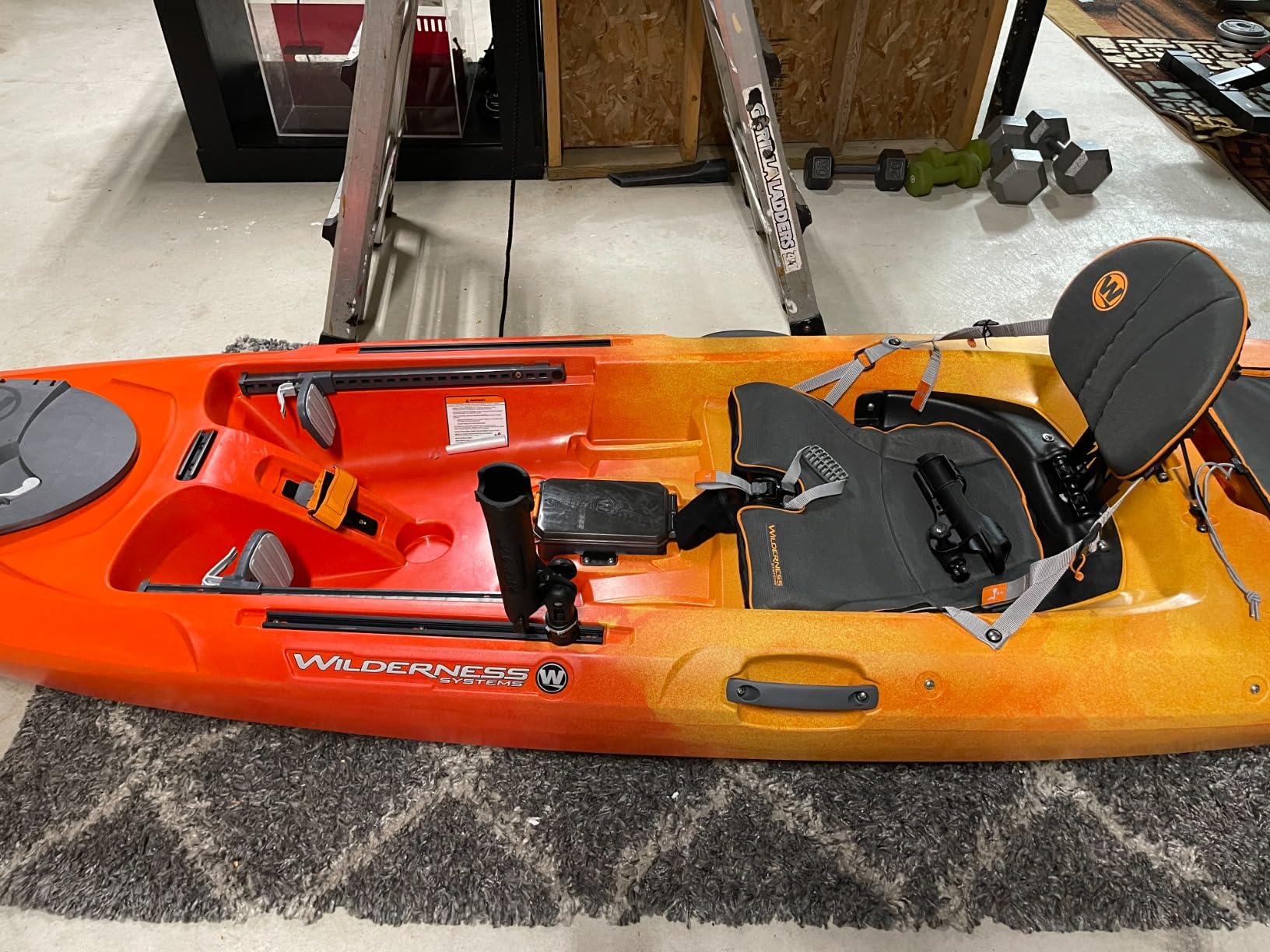 RAILBLAZA Kayak Rod Holder Tube with MiniPort Track Mount Base for Baitcasting, Spinning and Conventional Reels customer photo 1