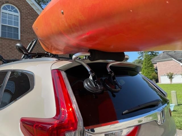 Kayak Roller, Kayak Loader Assist with Suction Cups Mount for Car Rear Loading customer photo 1