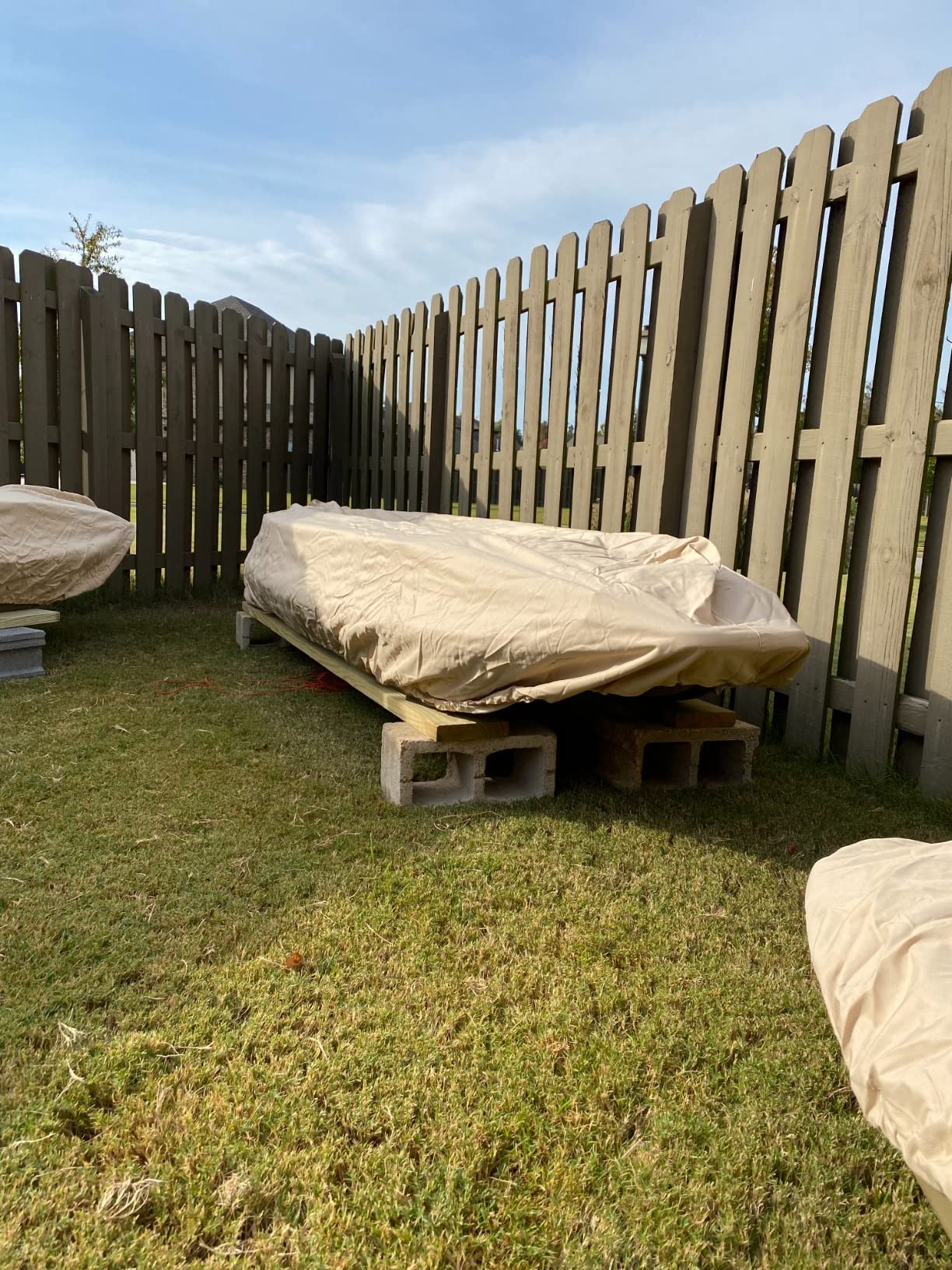 13' 14' Canoe / Kayak cover by Cypress Rowe Outfitters / 16 Oz Canvas for Indoor or Outdoor Storage, Complete Protection customer photo 2