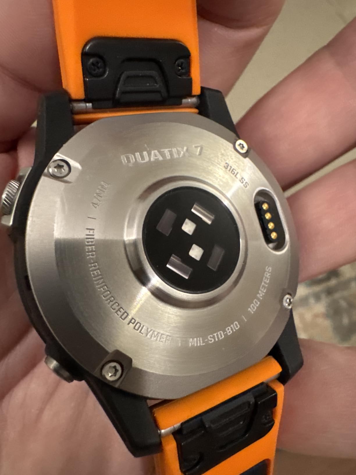 Garmin quatix 7 Standard Edition Marine GPS Smartwatch customer photo 1