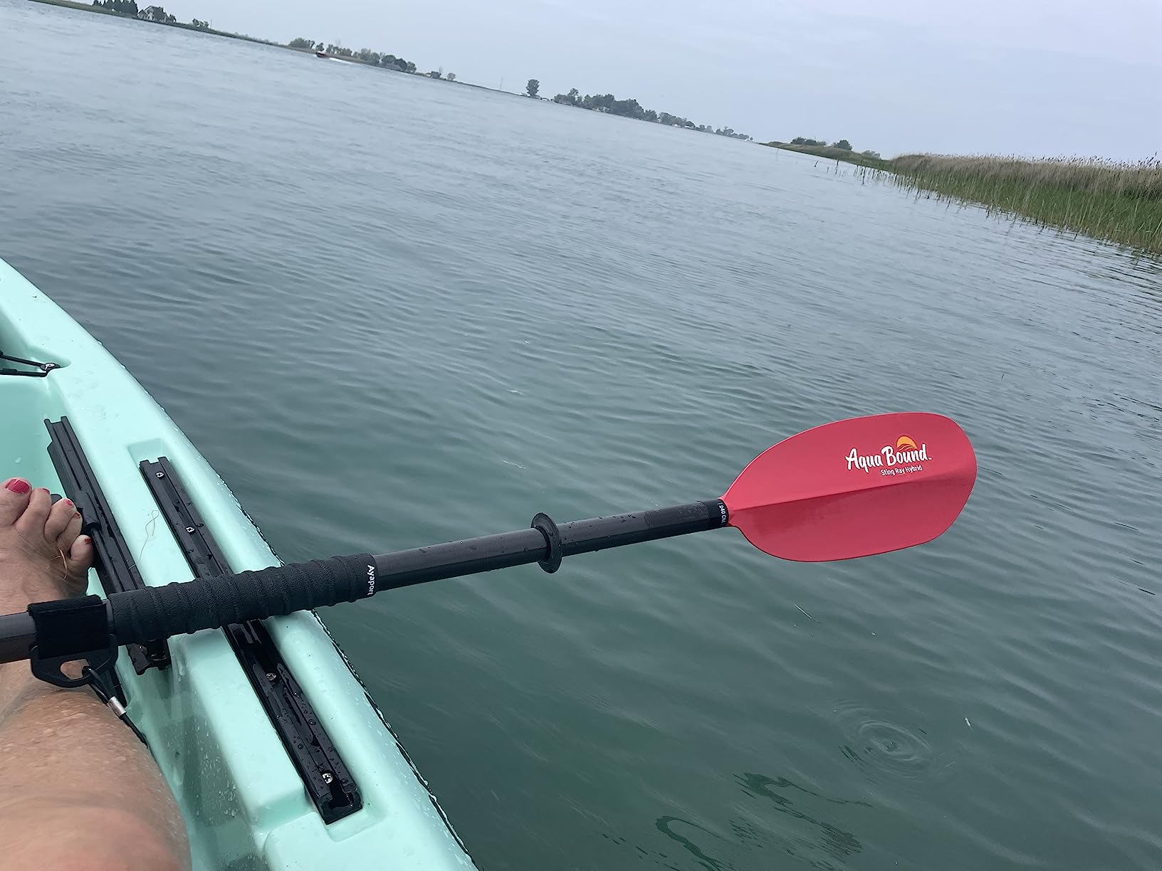 AQUA BOUND Sting Ray Hybrid FG Blade/Posi-Lok Carbon Shaft 2pc customer photo 2