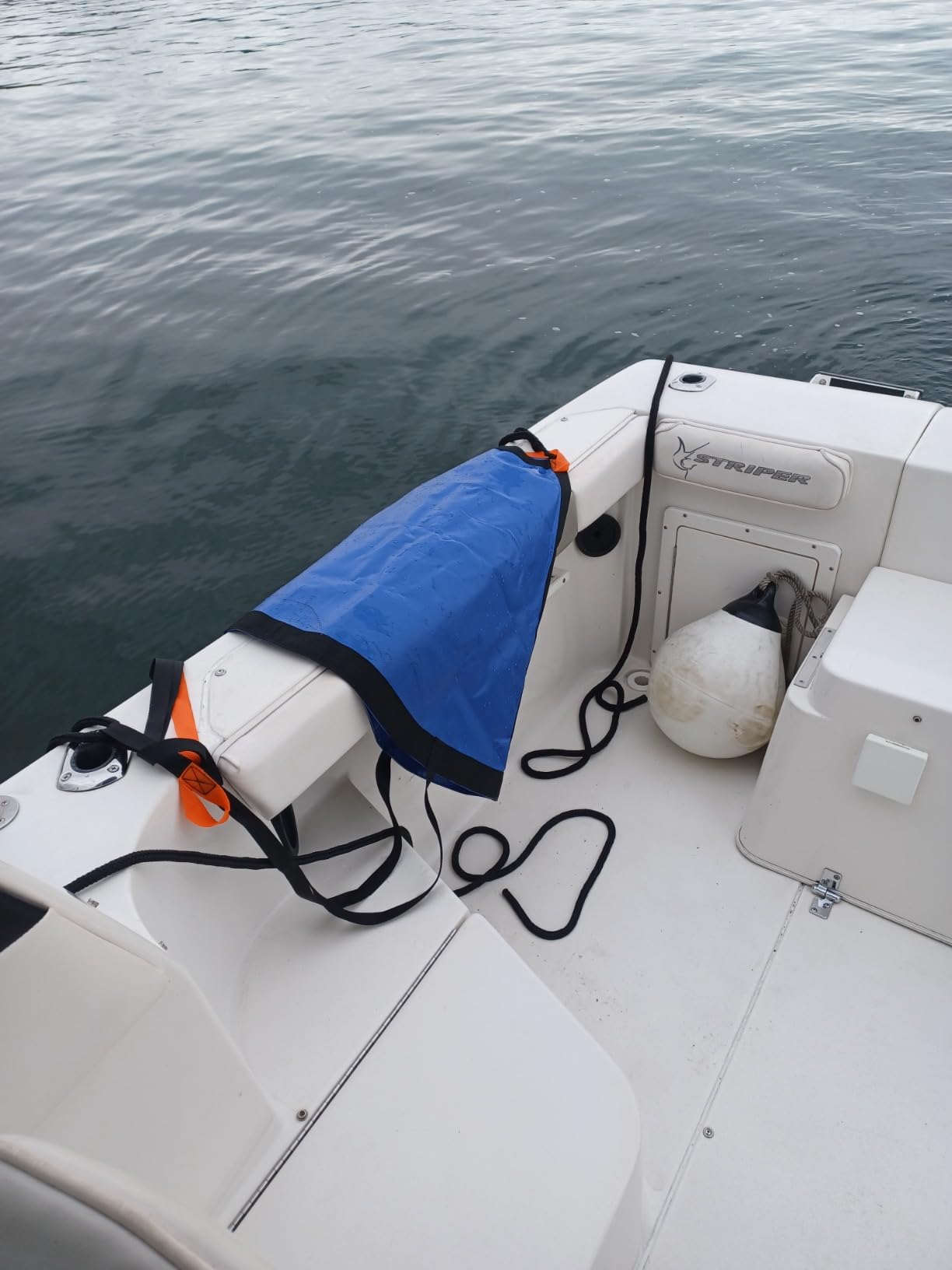 BLUEWING Sea Anchor Drift Sock 840D Nylon 32-42-53-62-72-84 inch Parachute Fishing Drogue for Marine Boat Jet Ski Sail - Multiple Colors Available customer photo 1