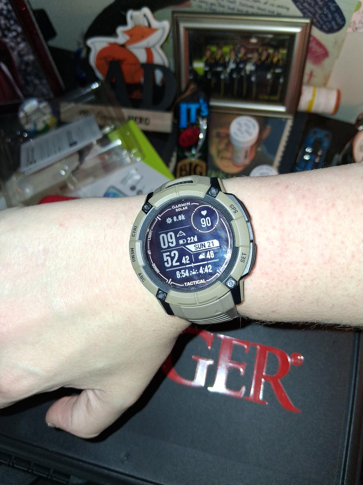Garmin Instinct 2X Solar Tactical Edition Rugged GPS Smartwatch customer photo 2