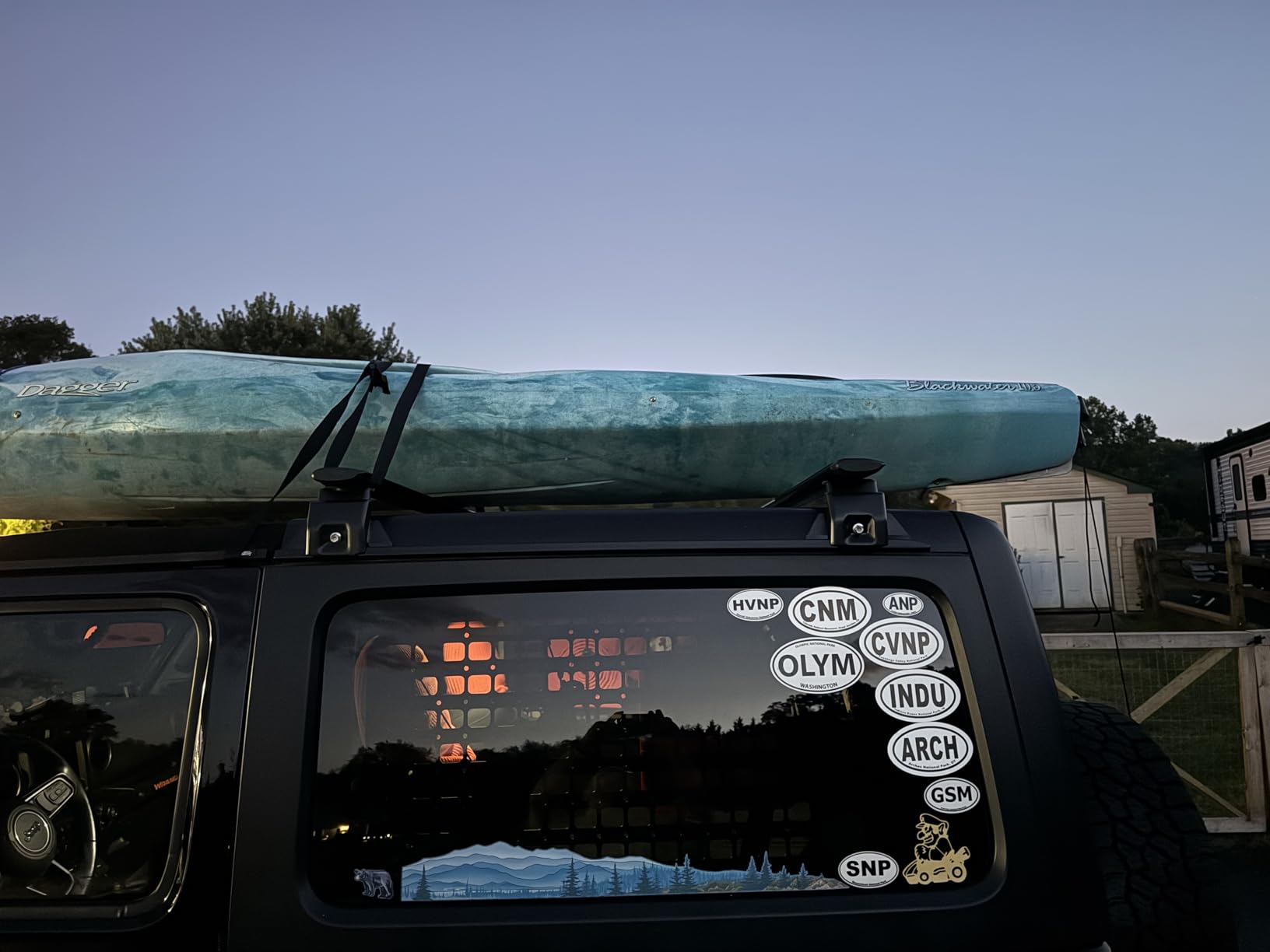 Heavy Duty 330lb Roof Rack Cross Bars Compatible with Jeep Wrangler JK JL Gladiator JT 2007-2026, 2 & 4 Door Aluminum Crossbars Rooftop Cargo Bag Kayak Bike Carrier customer photo 2