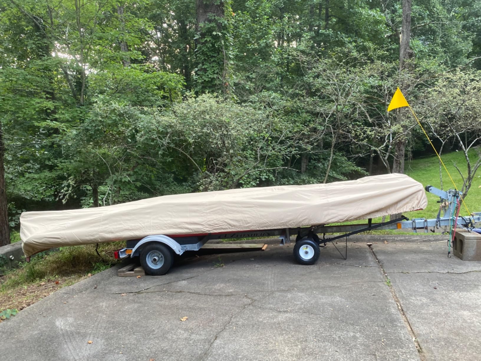 Nature Proof Cover for Hobie Mirage Tandem Island for Outdoor Storage Or Indoor Storage by Cypress Rowe Outfitters customer photo 2