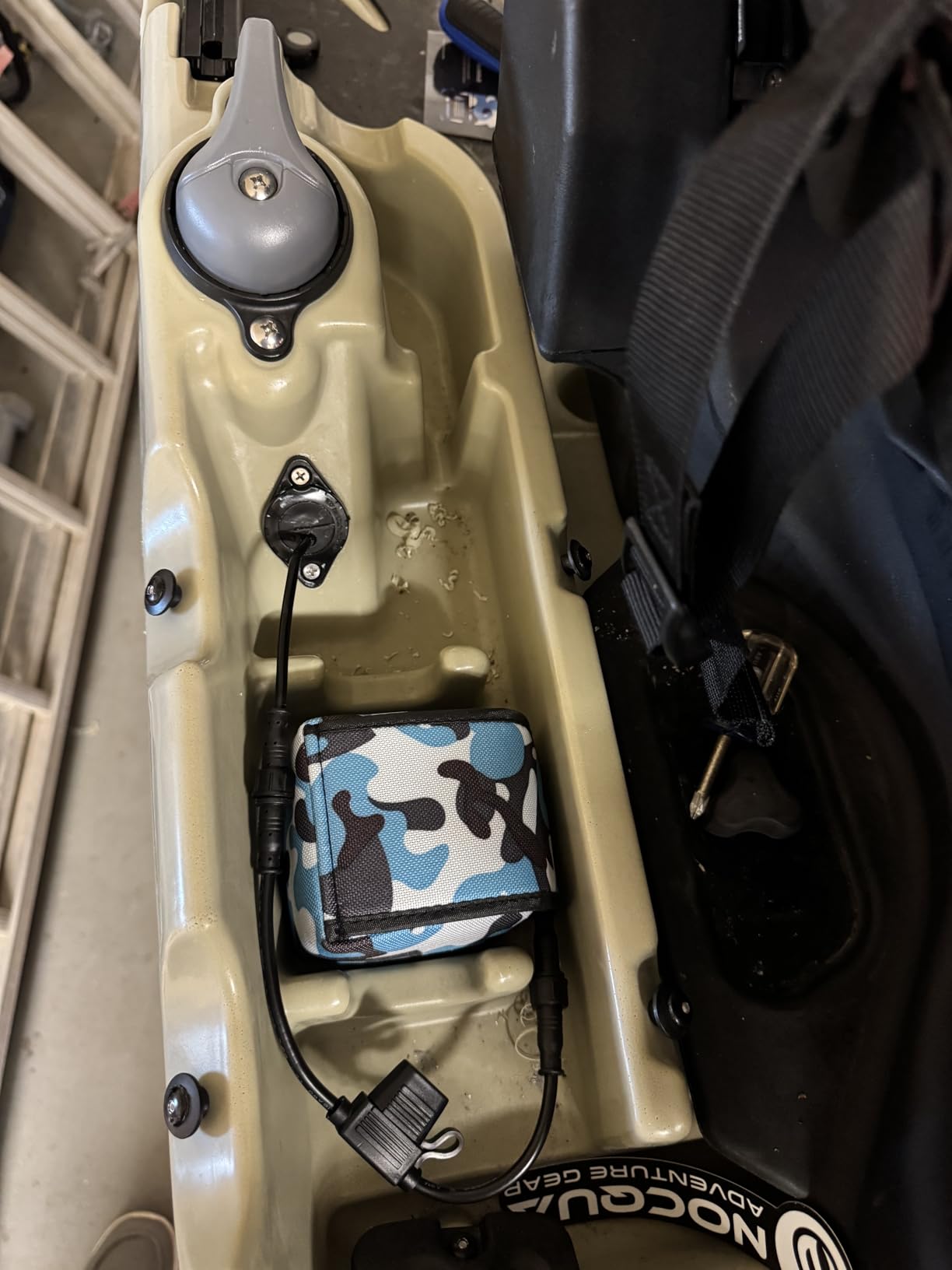 JSP Manufacturing Through Hull Wiring Kit for Kayaks, Thru-Hull Wiring Kits for Wilderness Systems Hobie Installs of Fish Finders, Motors, Lighting Kits, etc. Kayak Wiring Accessories customer photo 2