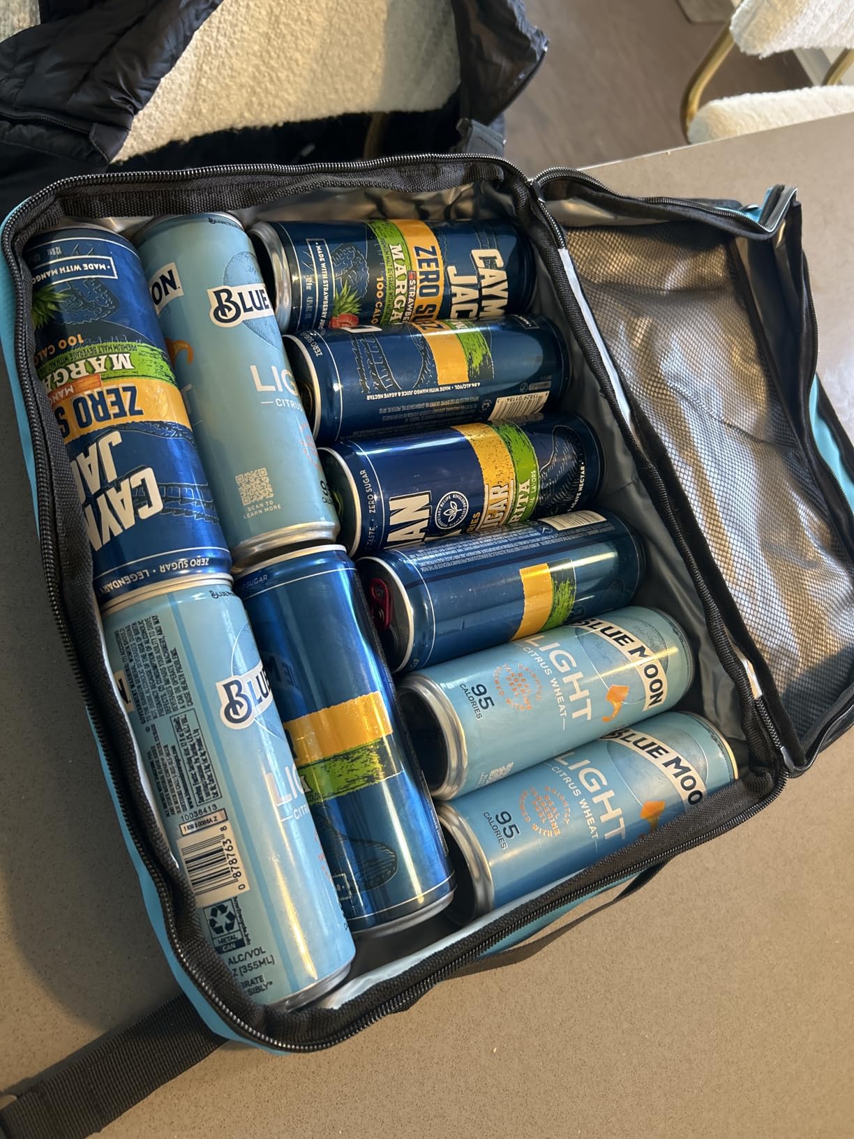 Paddle Board Cooler Bag, Waterproof Surf Sup Deck Cooler Bag Insulated Leakproof 10 Cans customer photo 1
