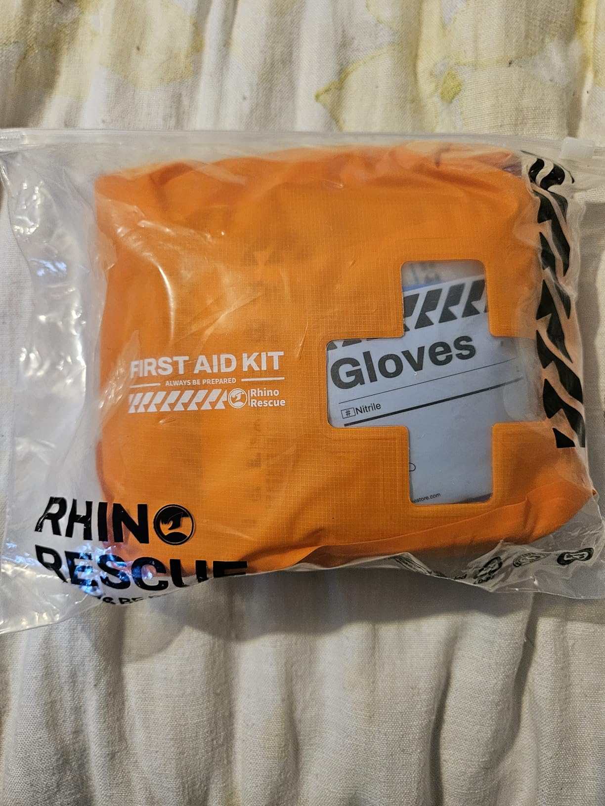 RHINO RESCUE Waterproof Boat First Aid Kit, Lightweight Boat Accessories Dry Bag, Emergency Marine Survival Supplies for Outdoor Kayak, Fishing, Floating, Swimming, Beach & Camping (Yellow) customer photo 1